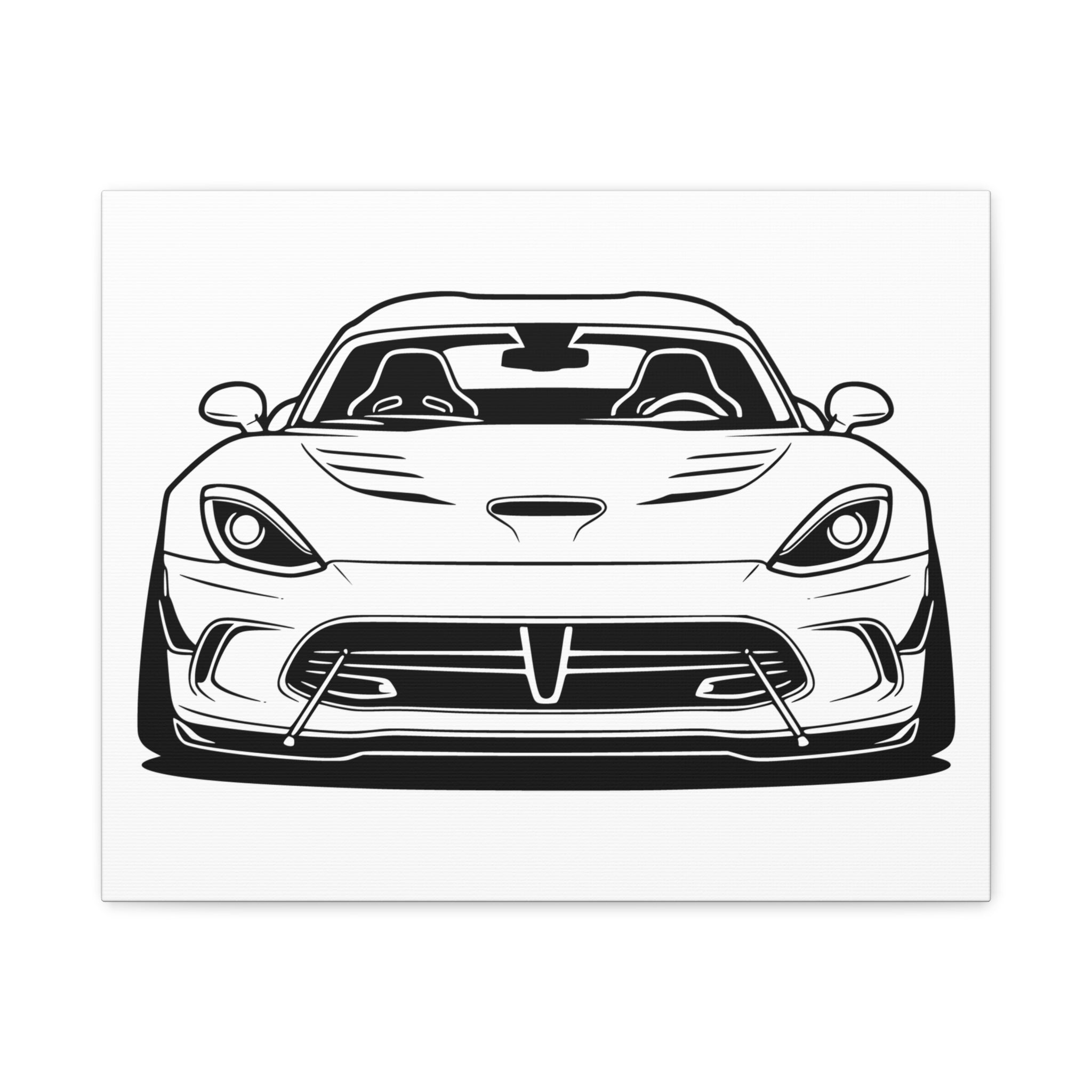 Dodge Viper (1992-17) Canvas Wall Art