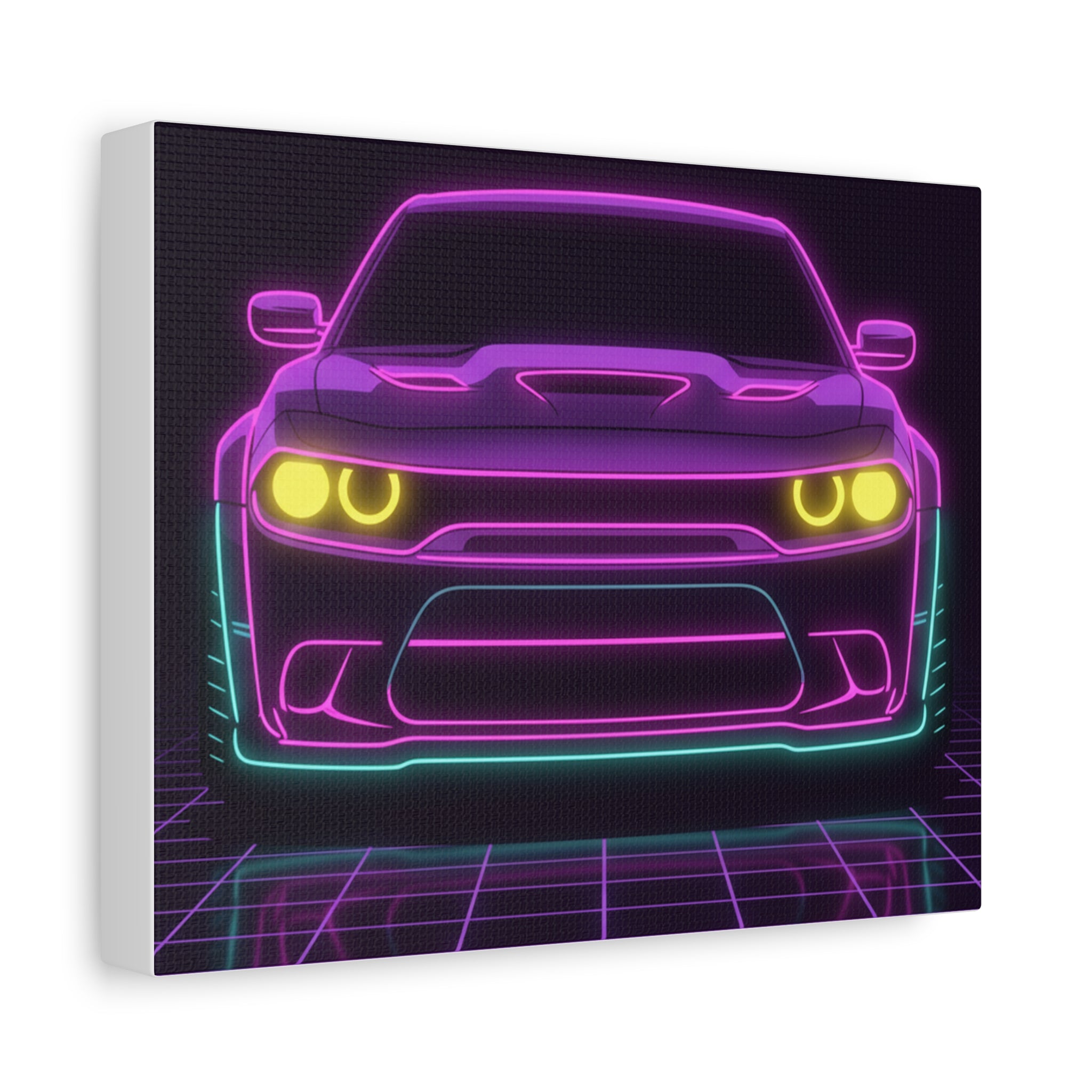 Dodge Challenger SRT Hellcat Canvas Wall Art