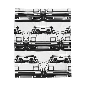 Toyota AE86 (1983-87) Velveteen Plush Blanket