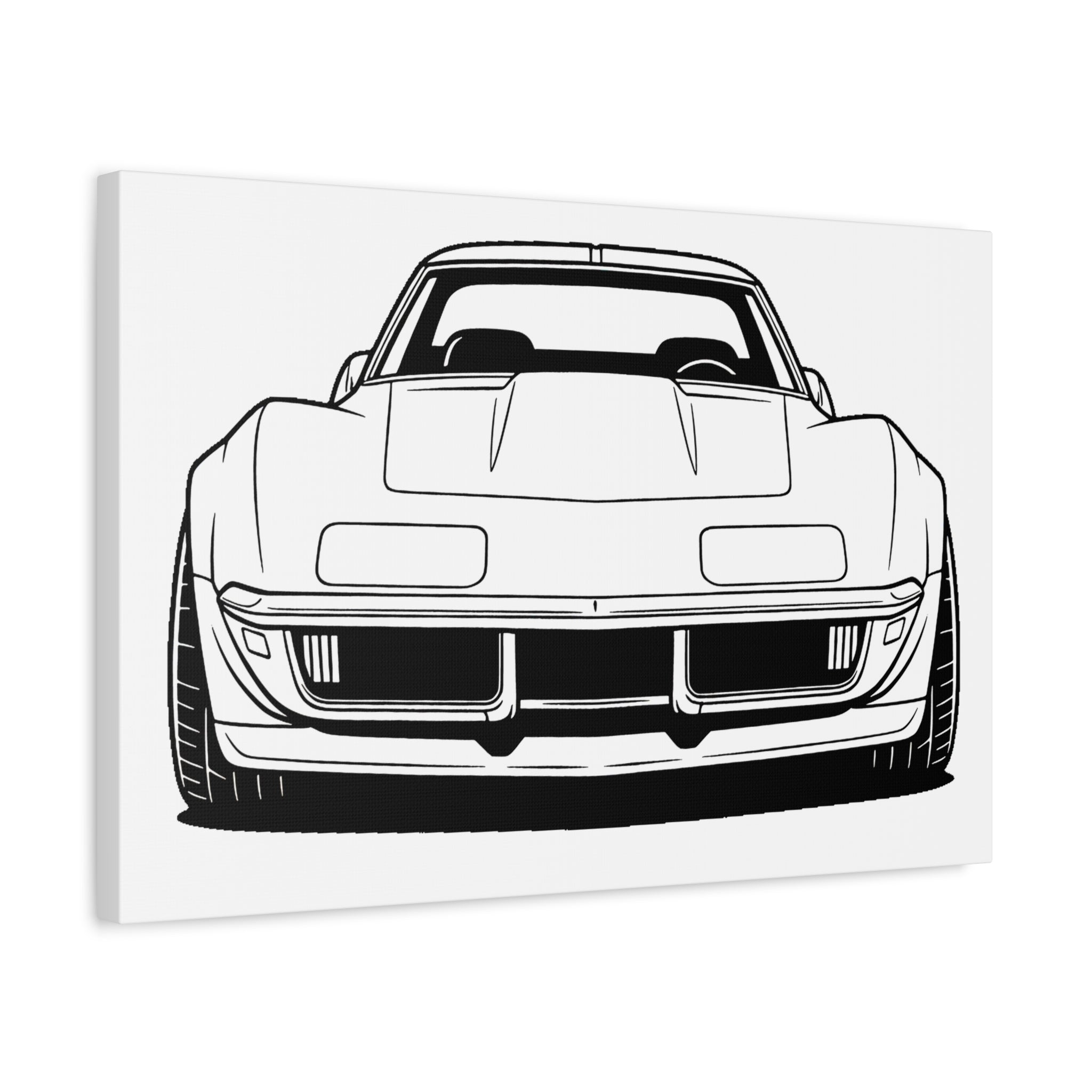 1969 Corvette Stingray C3 Canvas Wall Art