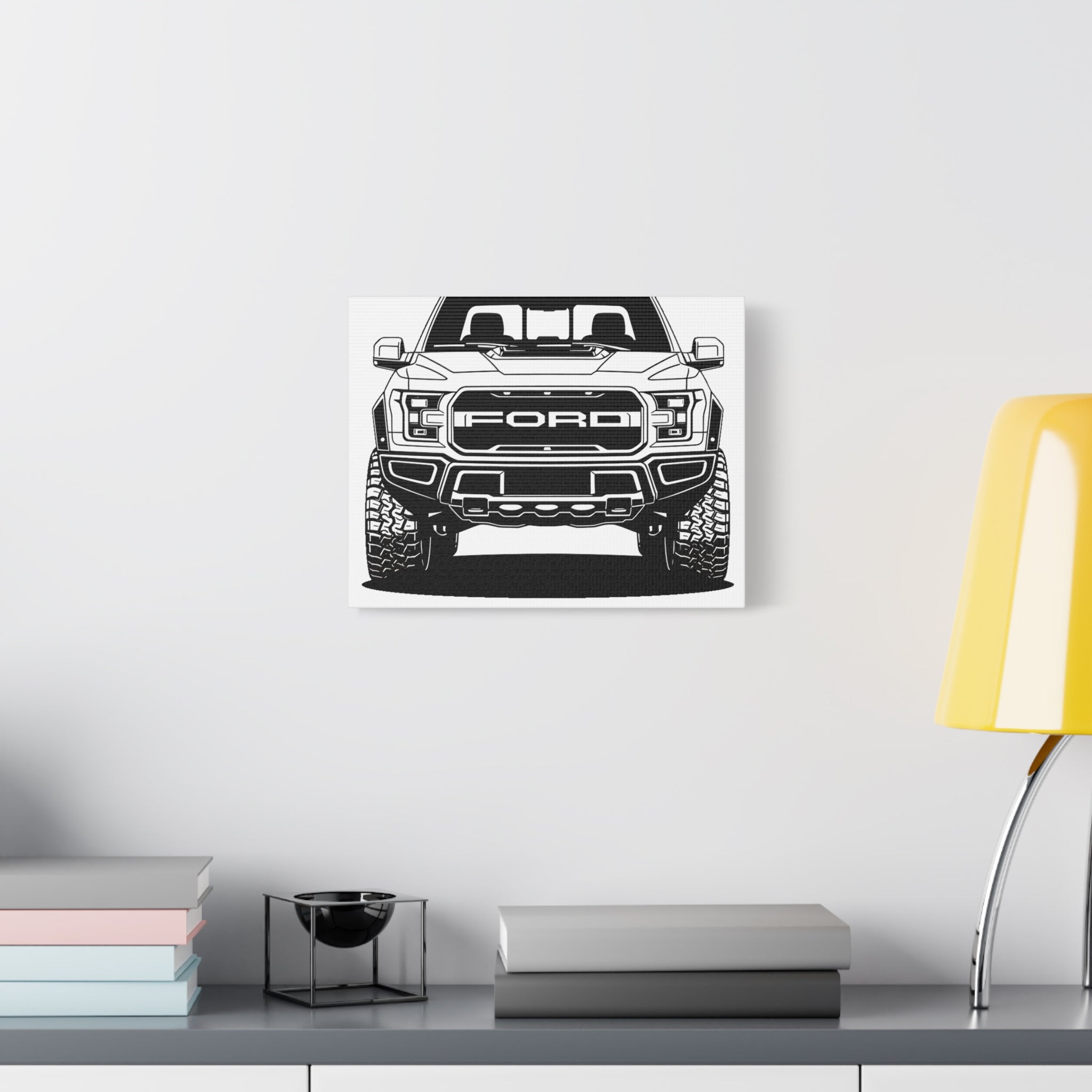 Ford F-150 Raptor Gen 2 Canvas Wall Art