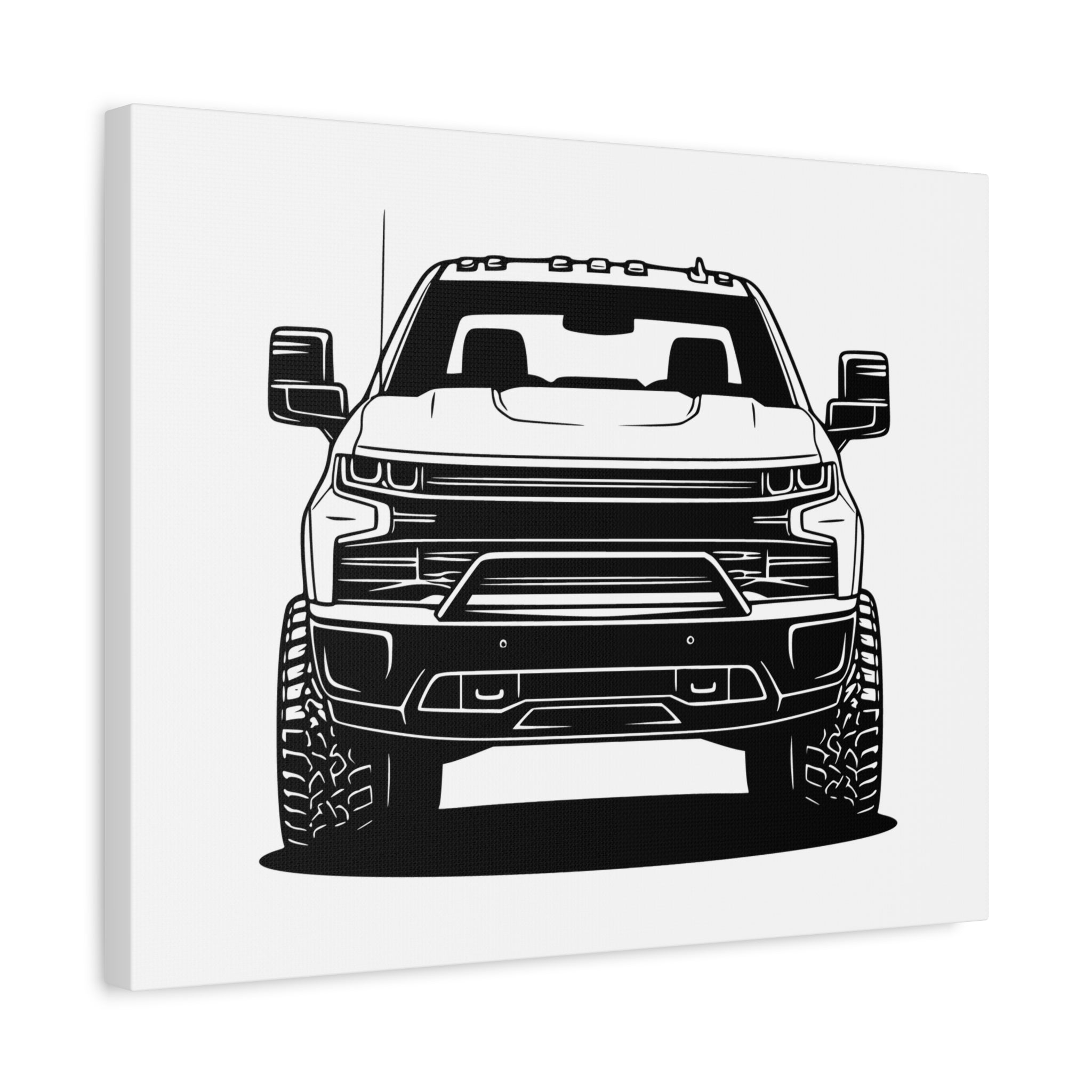Chevy Silverado Trail Boss (2019+) Canvas Wall Art