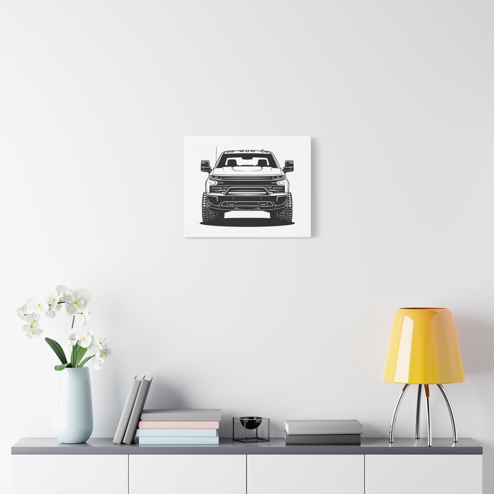 Chevy Silverado Trail Boss (2019+) Canvas Wall Art