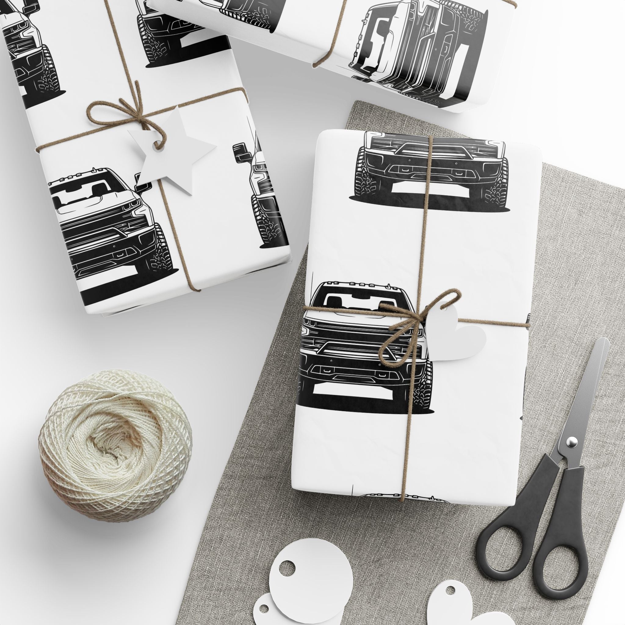 Chevy Silverado Trail Boss (2019+) Gift Wrapping Paper