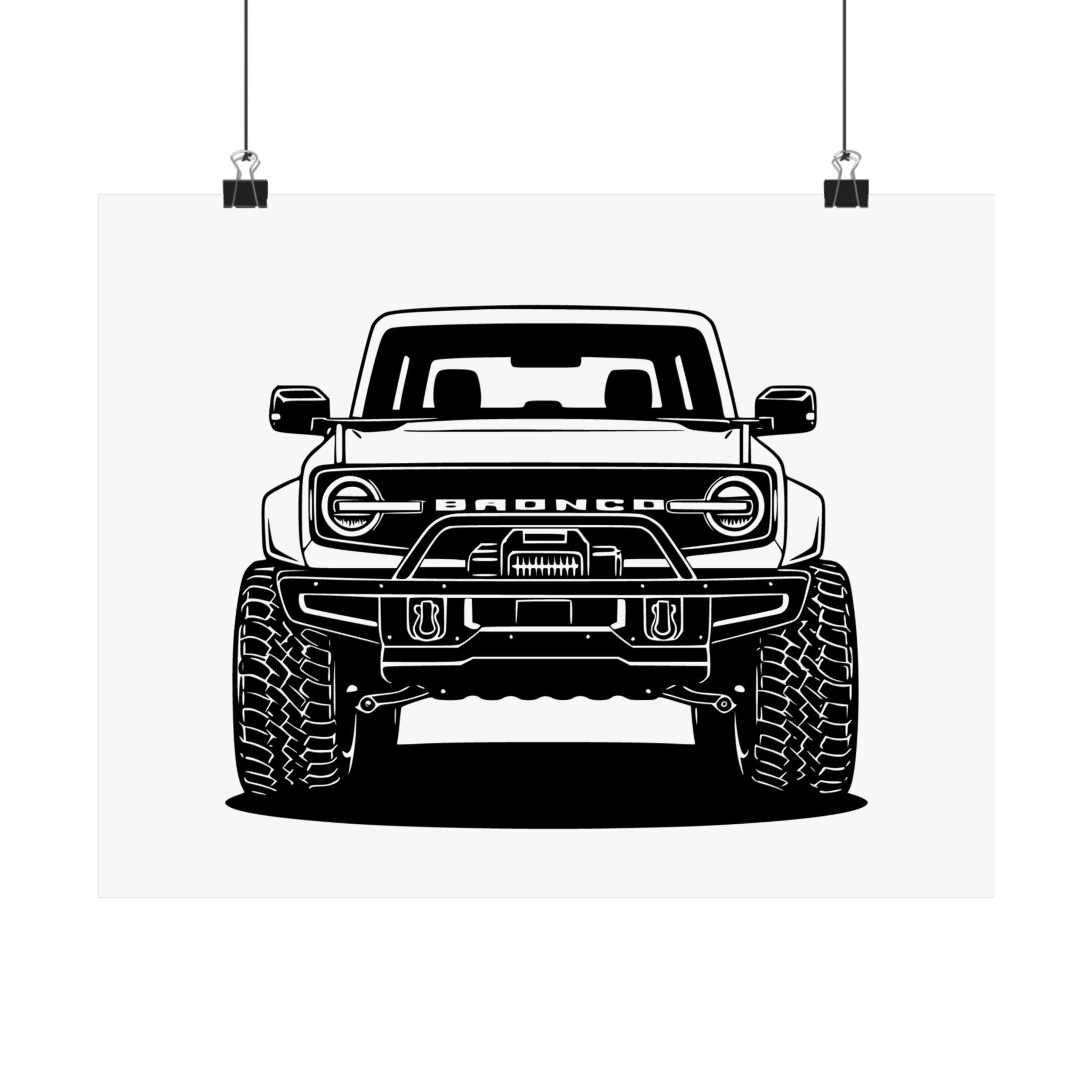 Ford Bronco (2021+) Poster