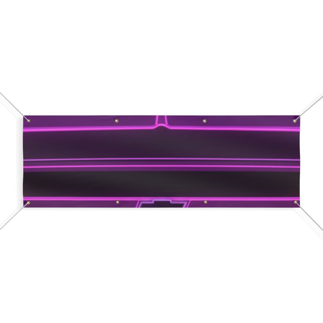 Chevy C10 Pickup (1967-72) Pro-Touring Neon Synthwave Banner