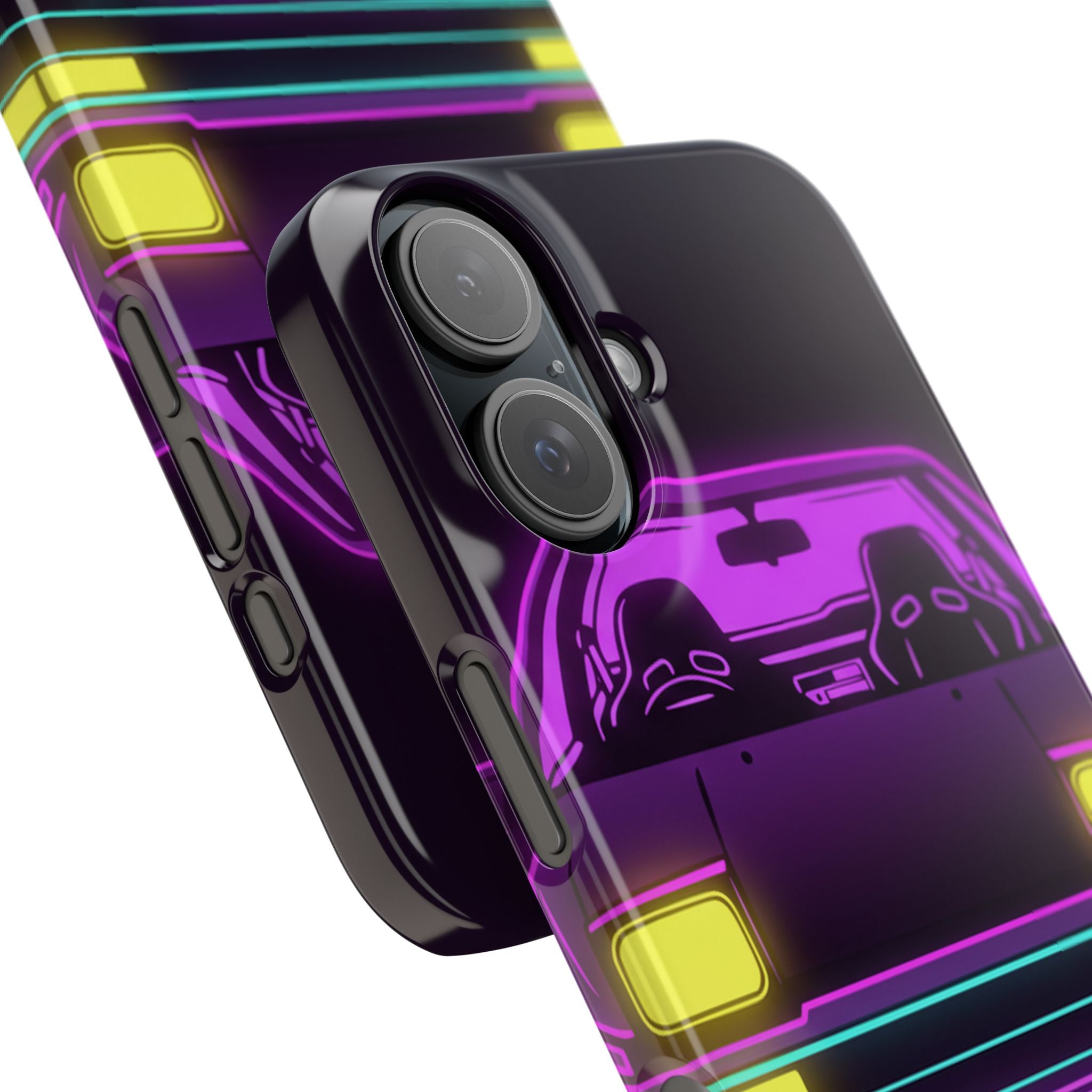 Toyota AE86 (1983-87) Neon Synthwave Phone Case