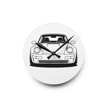 Porsche 964 Singer Wall Clock