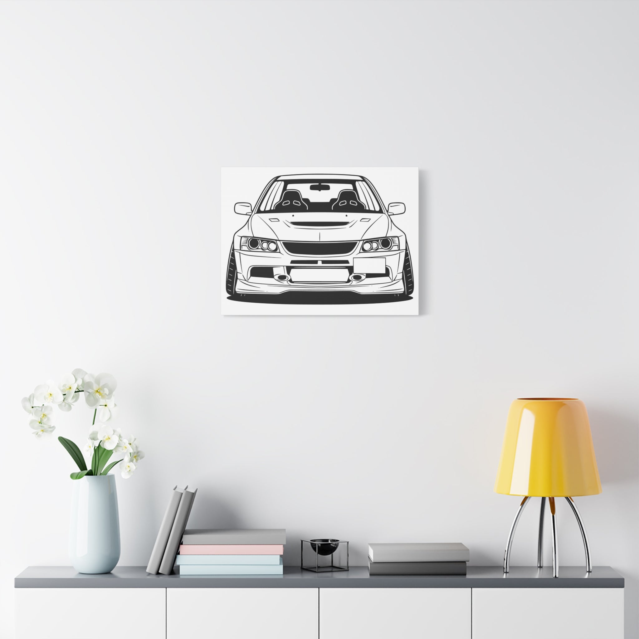Mitsubishi Evo IX (2005-07) Canvas Wall Art