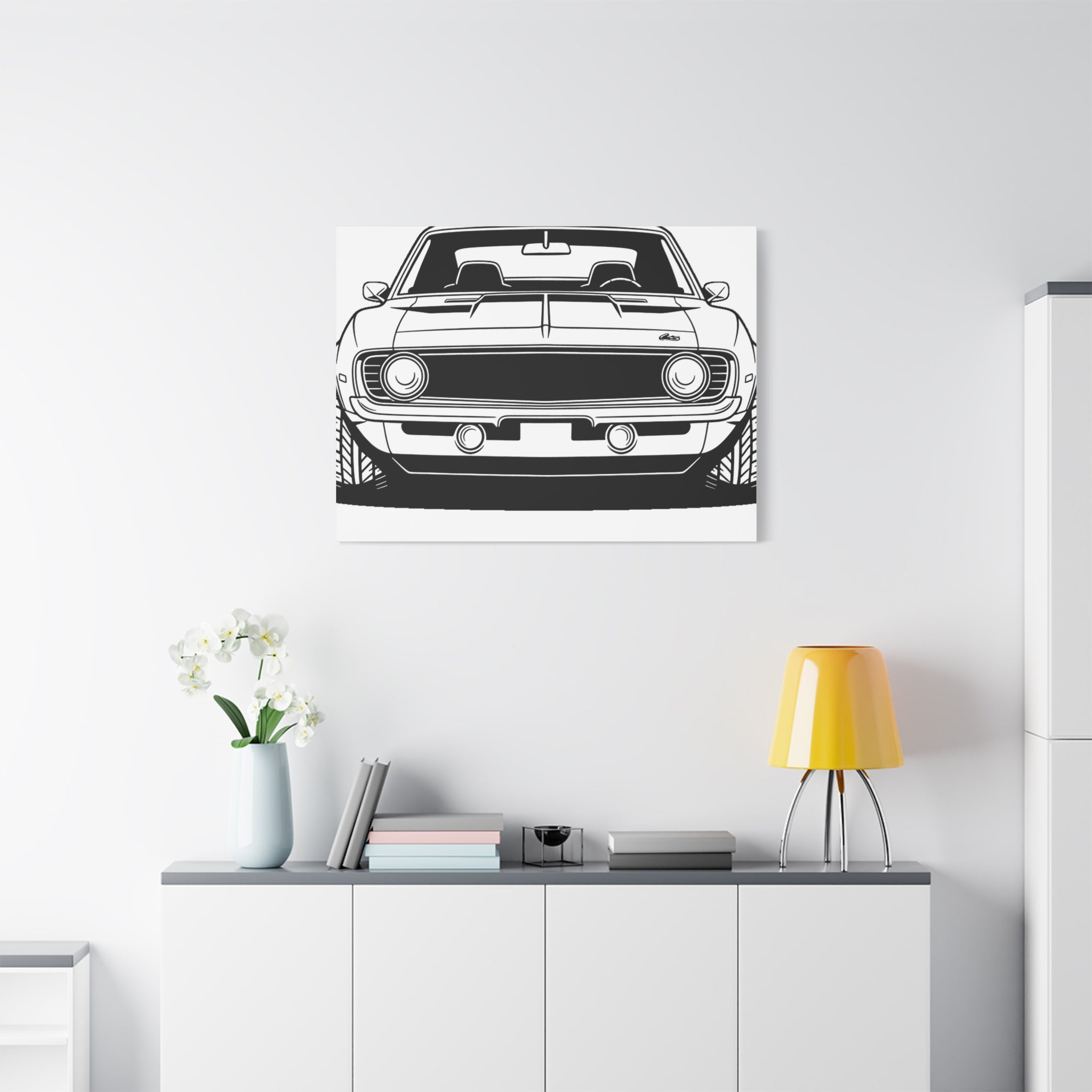 1969 Chevrolet Camaro SS Canvas Wall Art