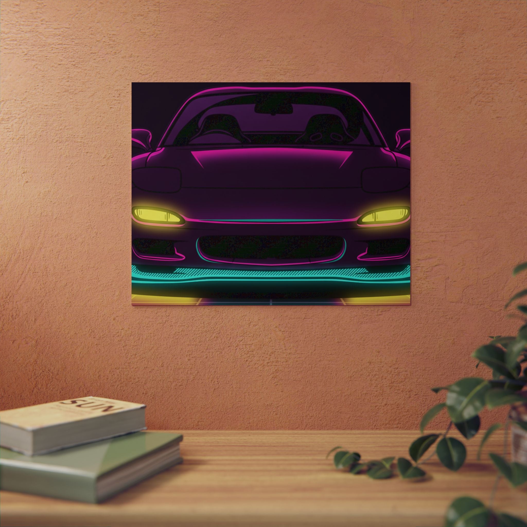 Mazda RX-7 FD Metal Wall Sign