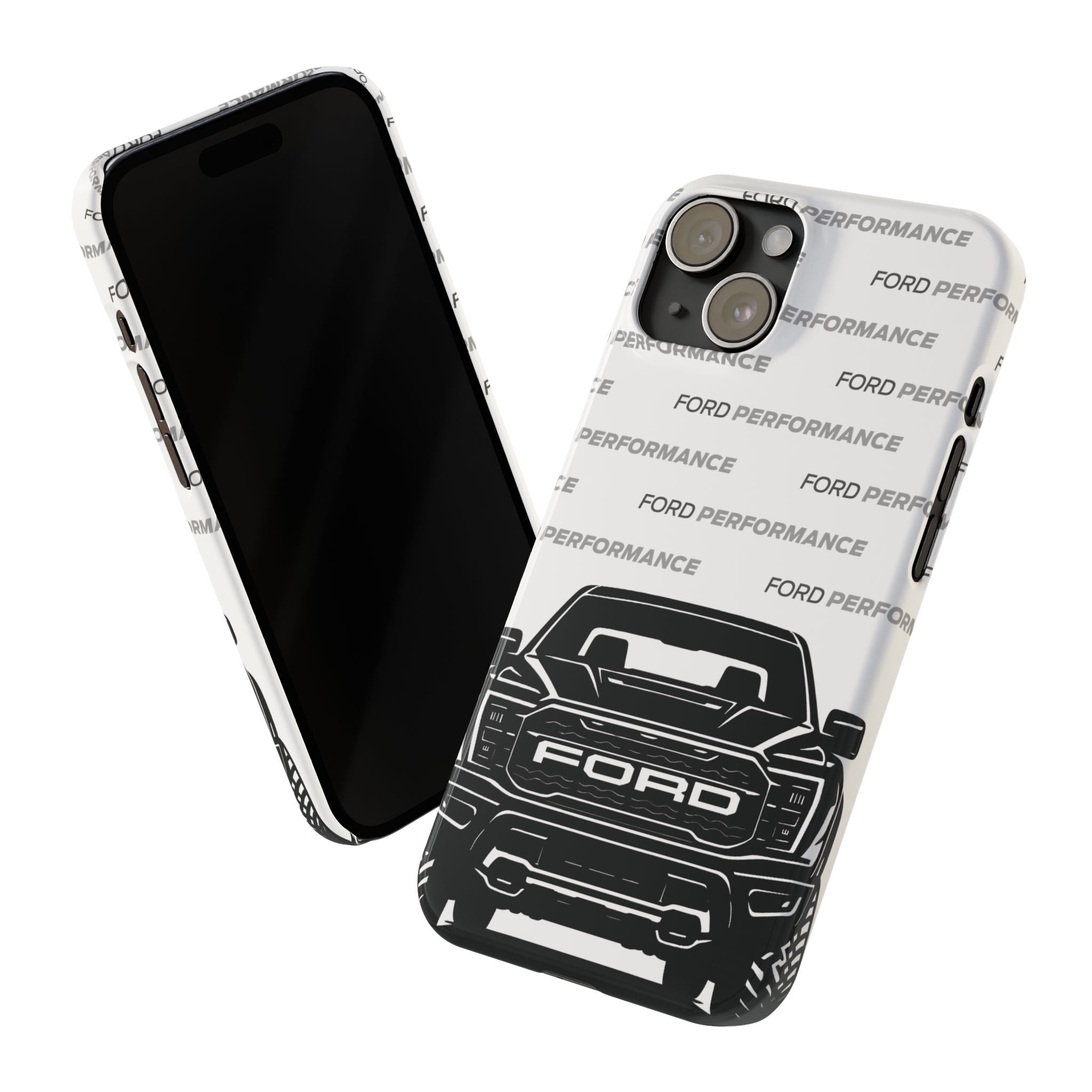 Ford Raptor (Gen 3) Slim Phone Case Greyscale