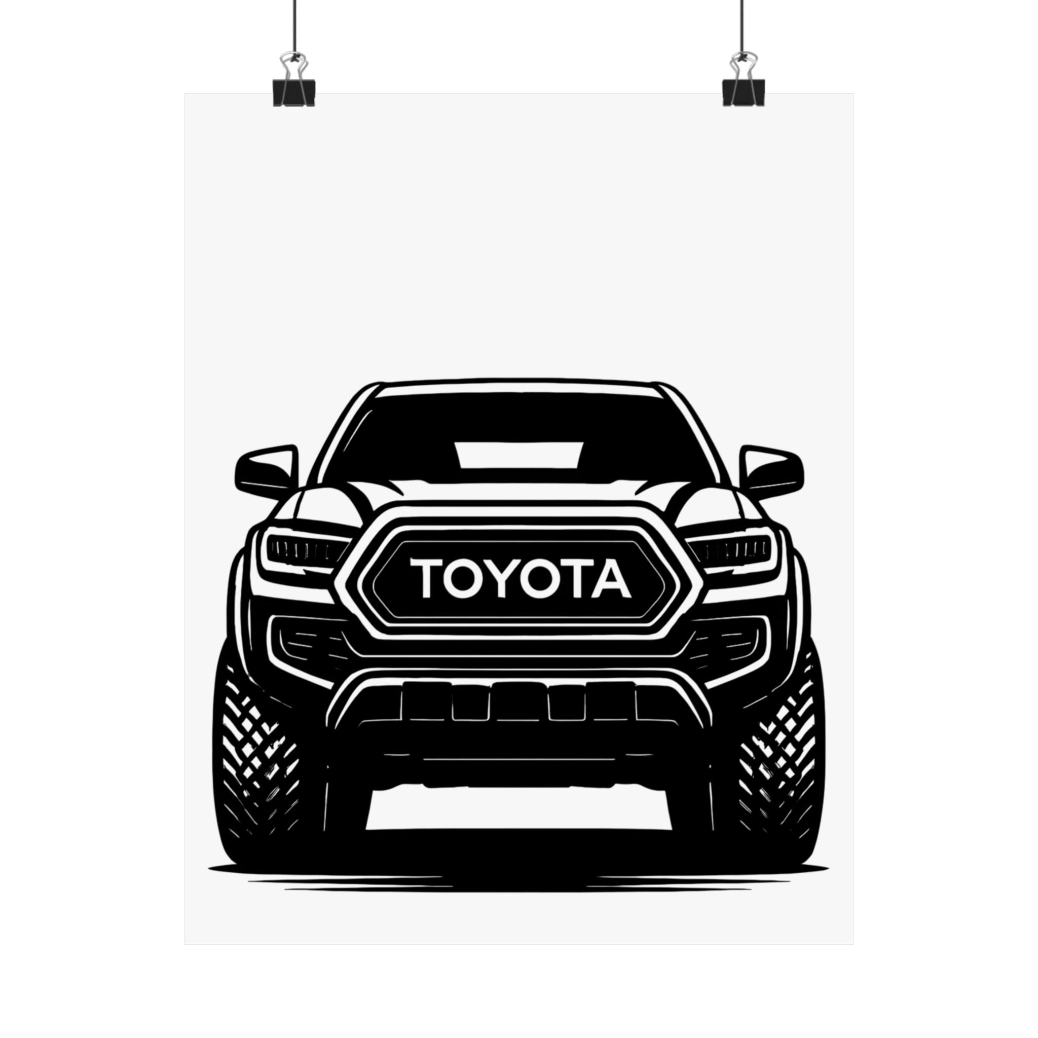 Toyota Tacoma TRD Pro Poster Print