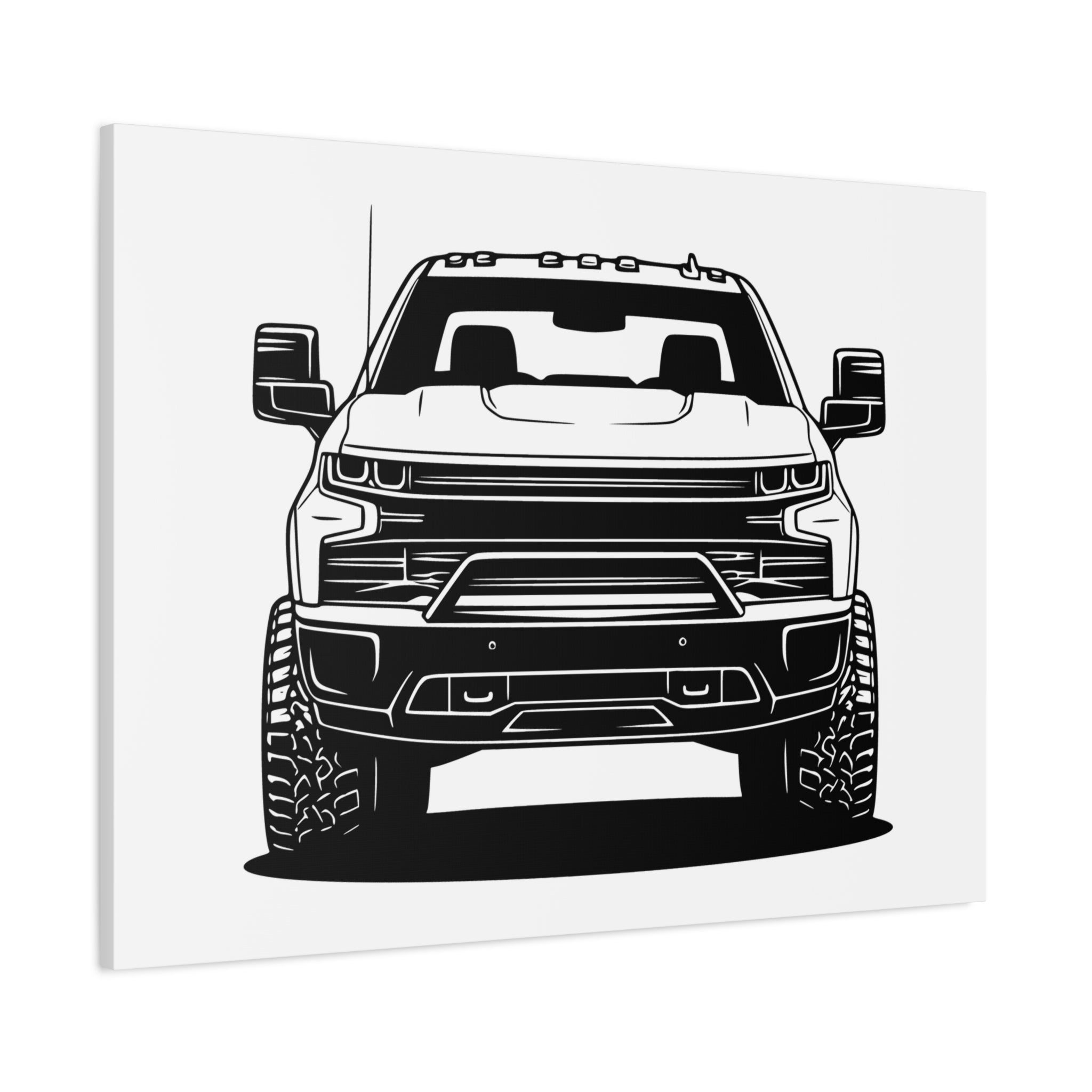 Chevy Silverado Trail Boss (2019+) Canvas Wall Art
