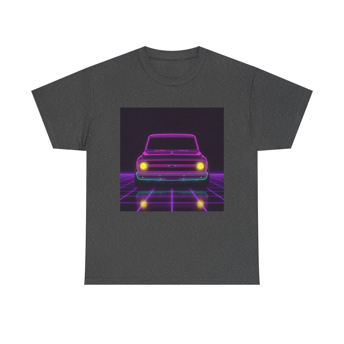 Chevy C10 Pickup (1967-72) Pro-Touring Neon Synthwave Unisex Tee