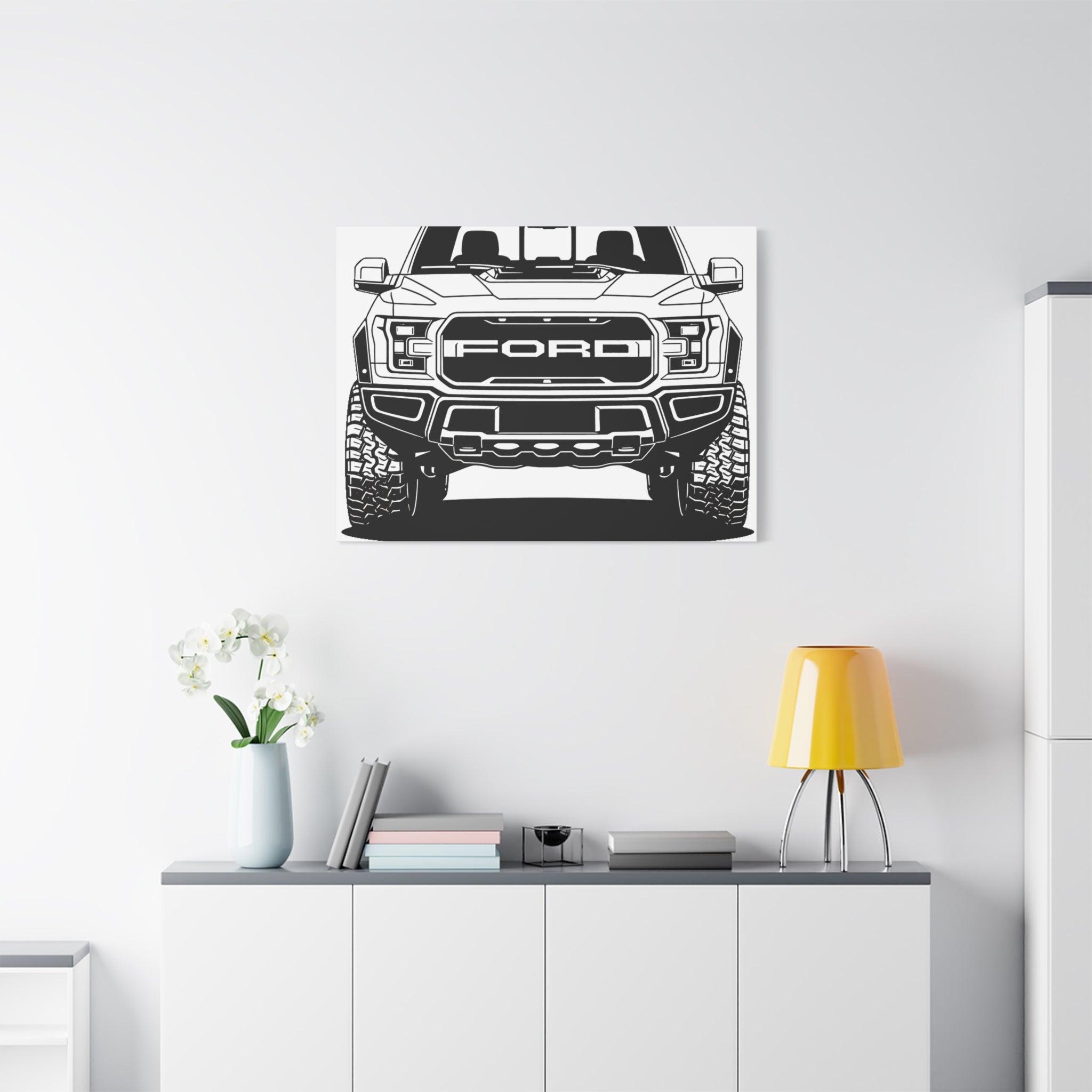 Ford F-150 Raptor Gen 2 Canvas Wall Art