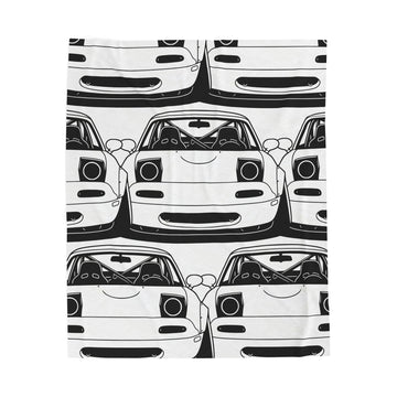 Mazda Miata NA (1989-97) Velveteen Plush Blanket