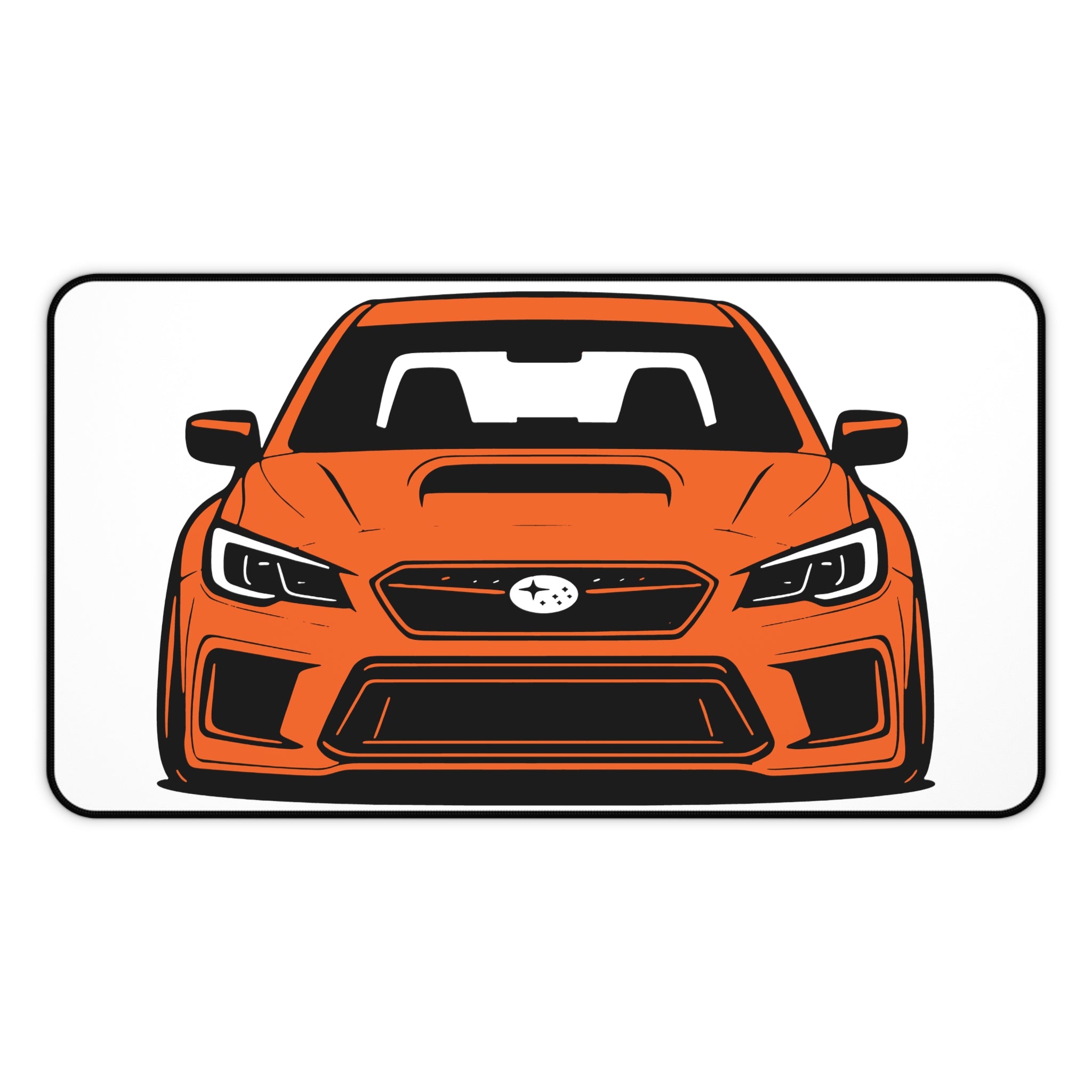 Subaru WRX Desk Mat (Orange)