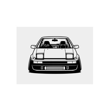 Toyota AE86 (1983-87) Metal Wall Sign