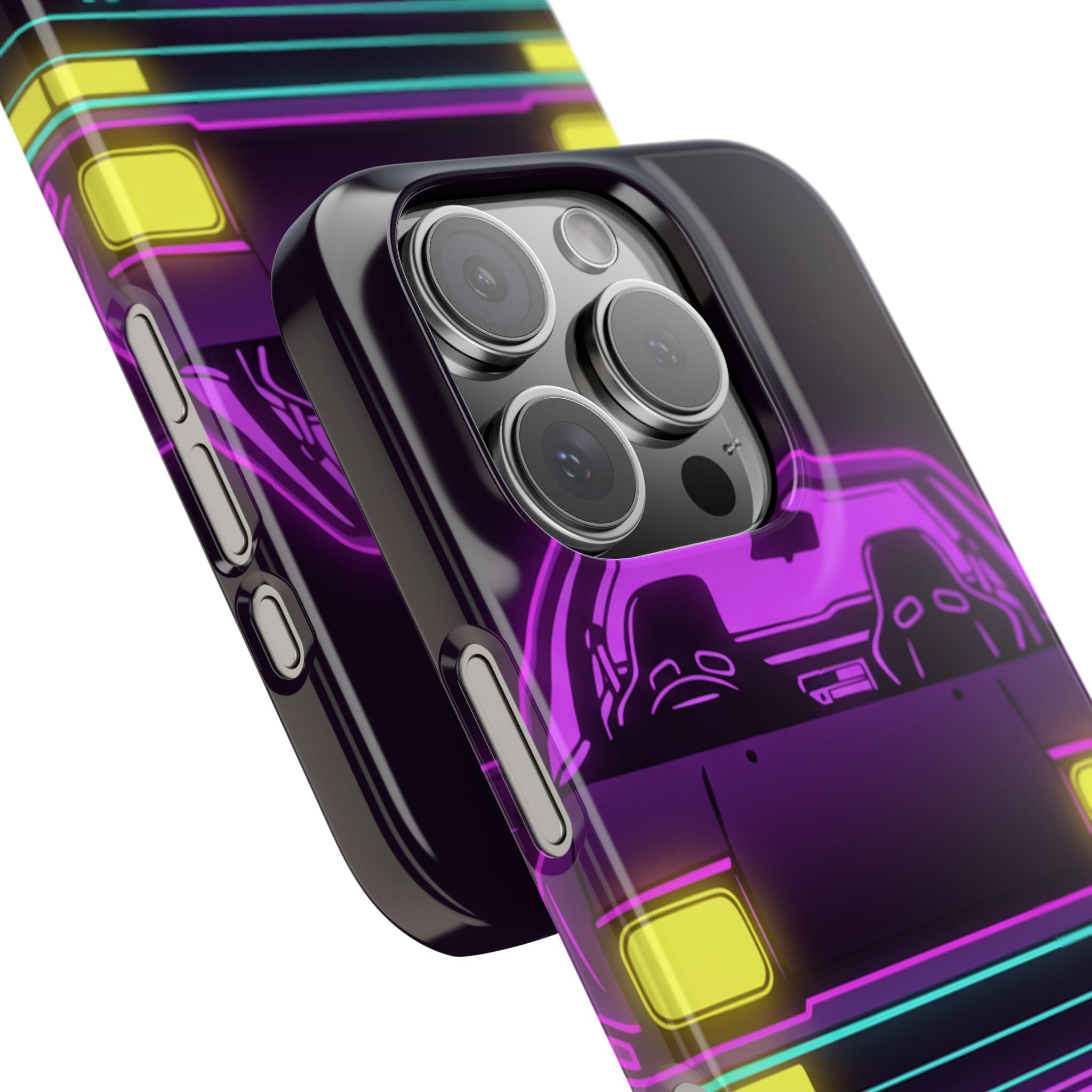 Toyota AE86 (1983-87) Neon Synthwave Phone Case