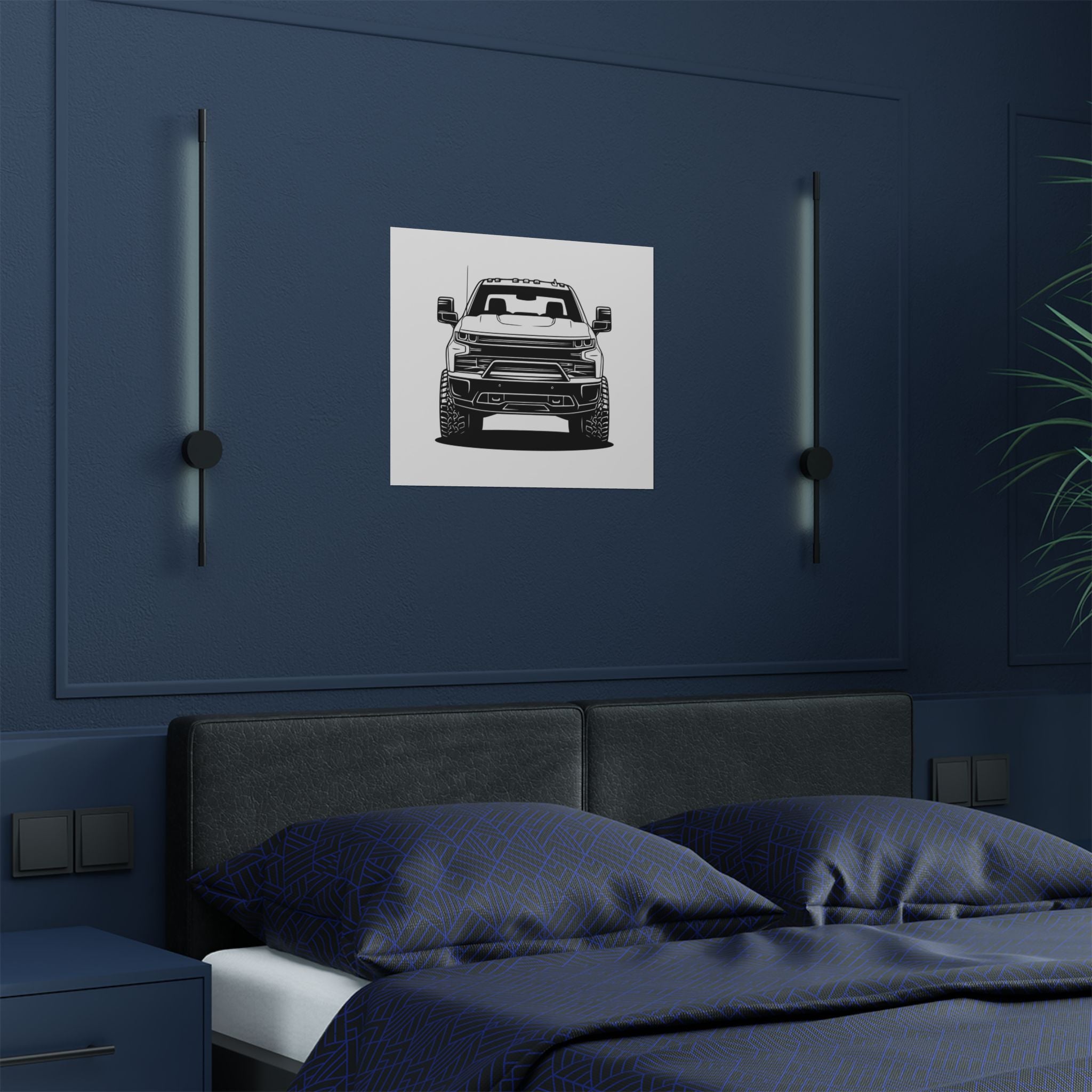 Chevy Silverado Trail Boss (2019+) Poster