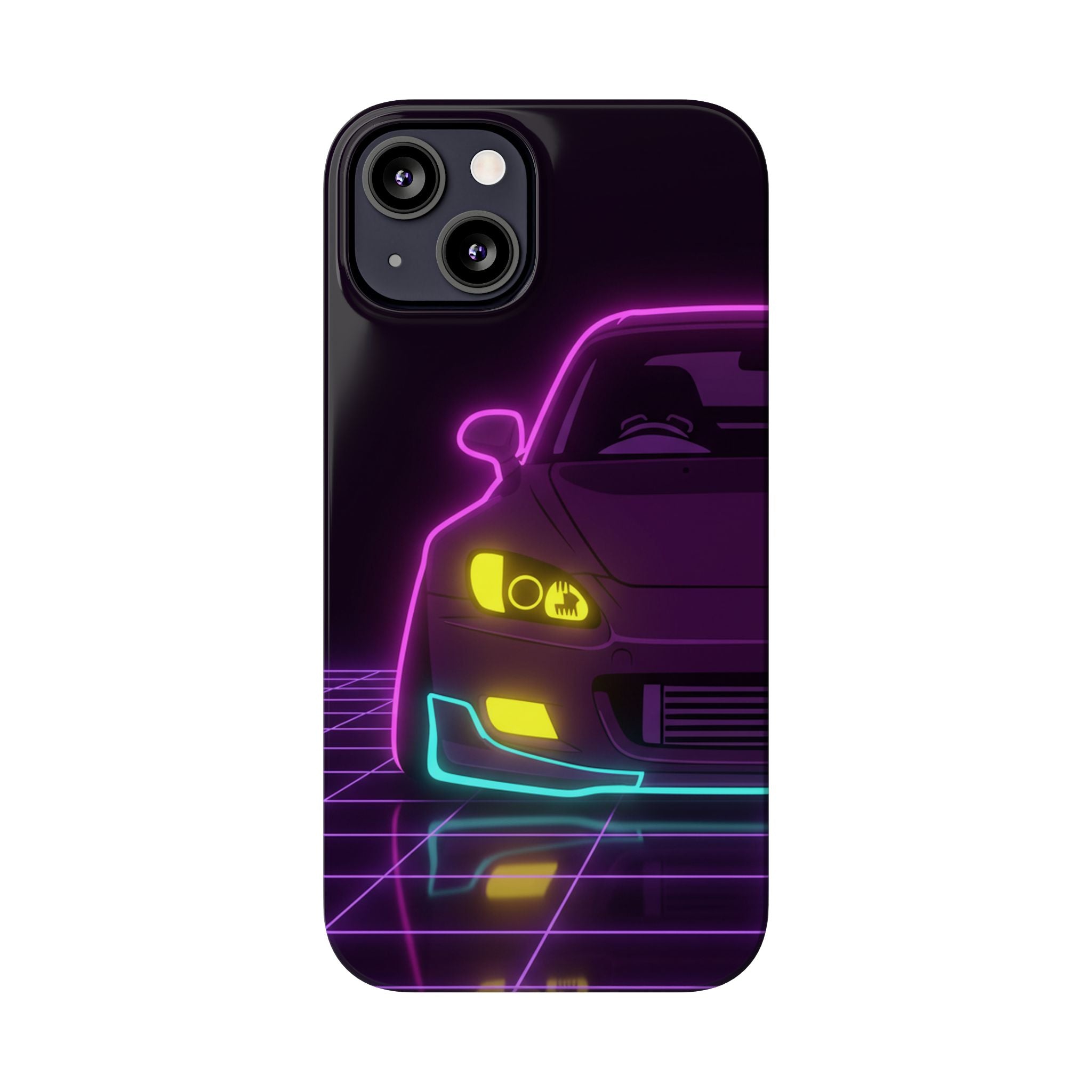 Honda S2000 (1999-09) Neon Synthwave Phone Case