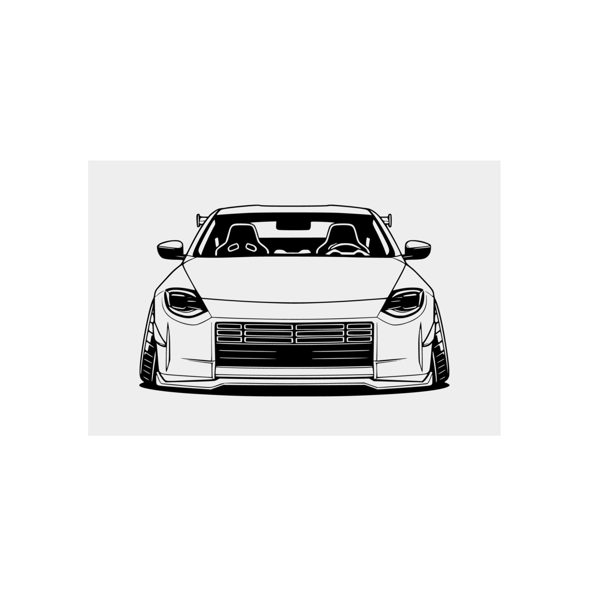 Nissan Z RZ34 (2023+) Metal Wall Sign