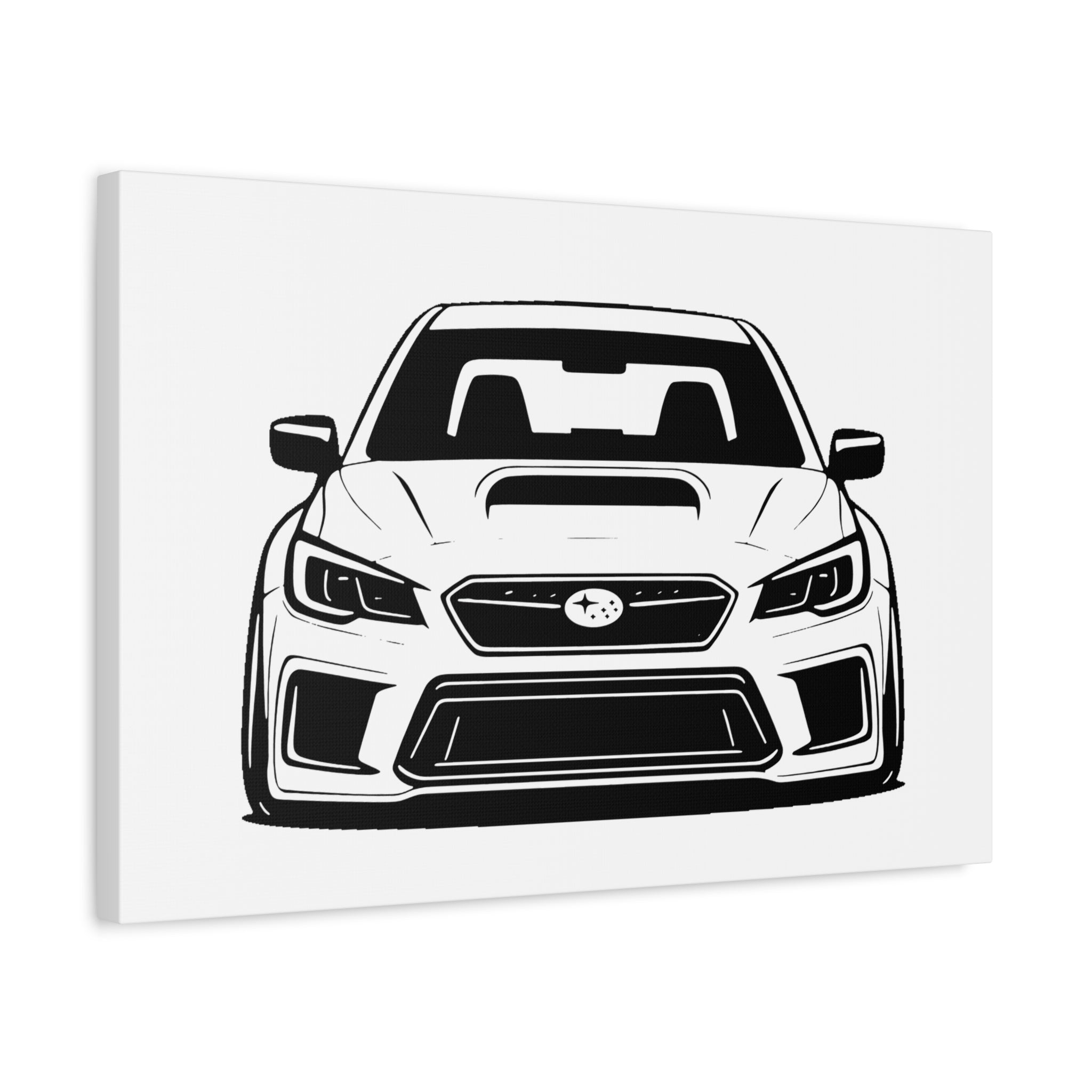 Subaru WRX STI Canvas Wall Art
