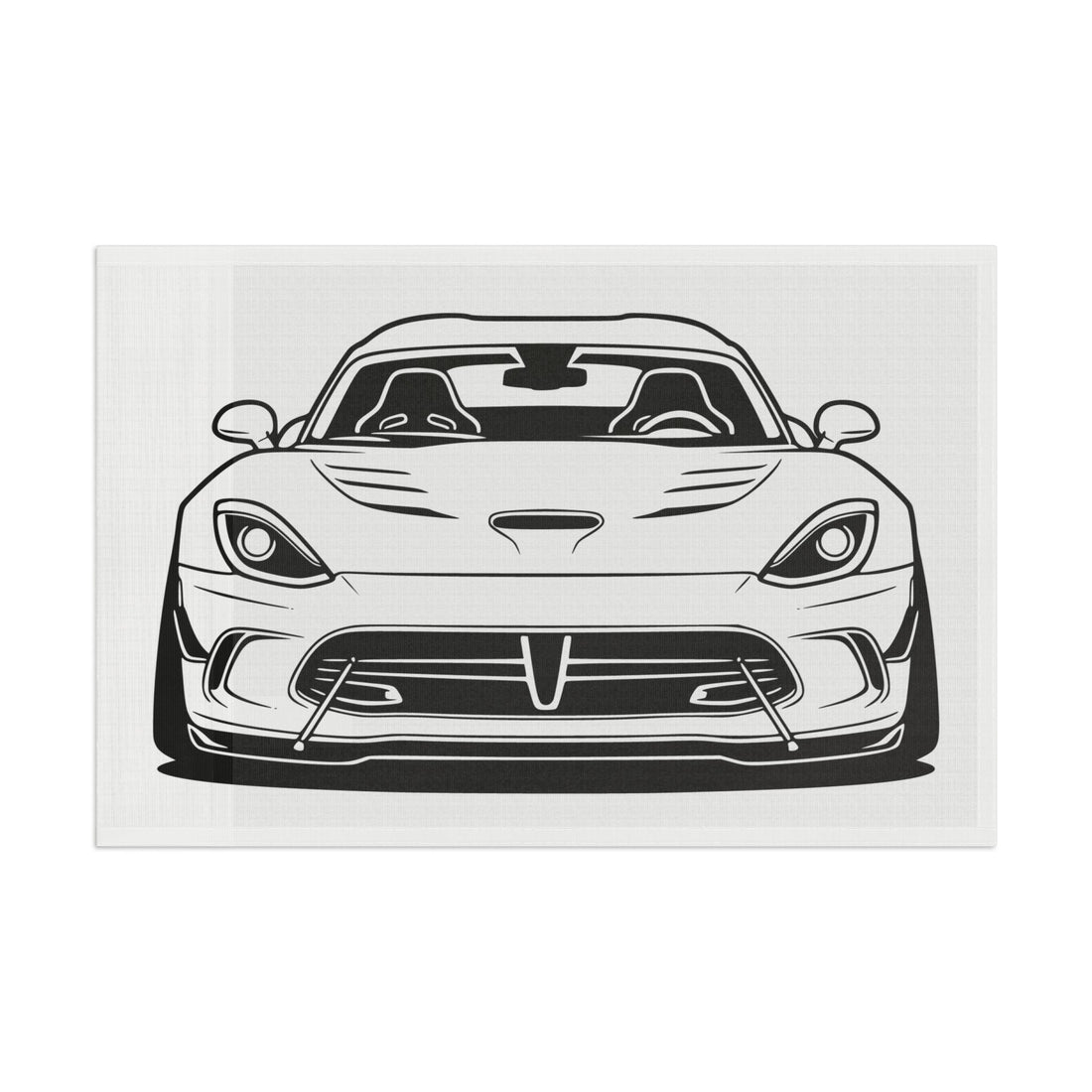 Dodge Viper (1992-17) Garage Flag
