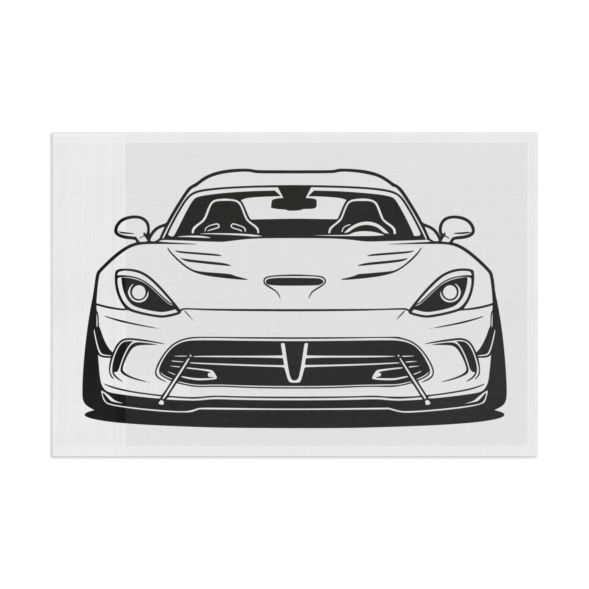 Dodge Viper (1992-17) Garage Flag