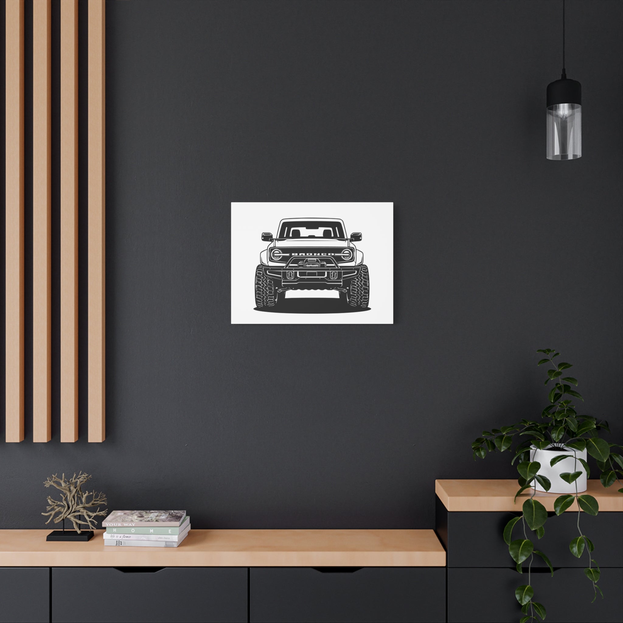 Ford Bronco (2021+) Canvas Wall Art