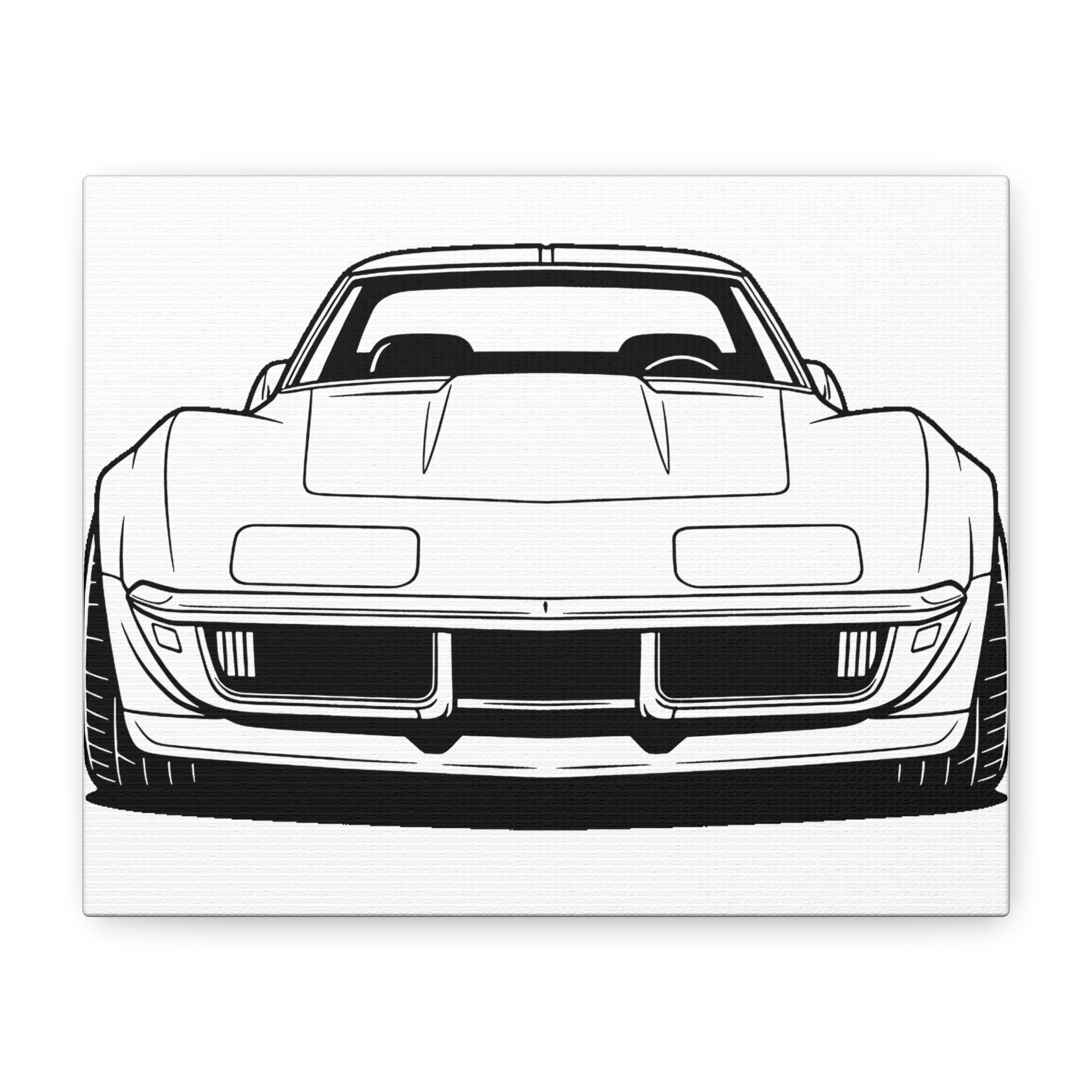 1969 Corvette Stingray C3 Canvas Wall Art