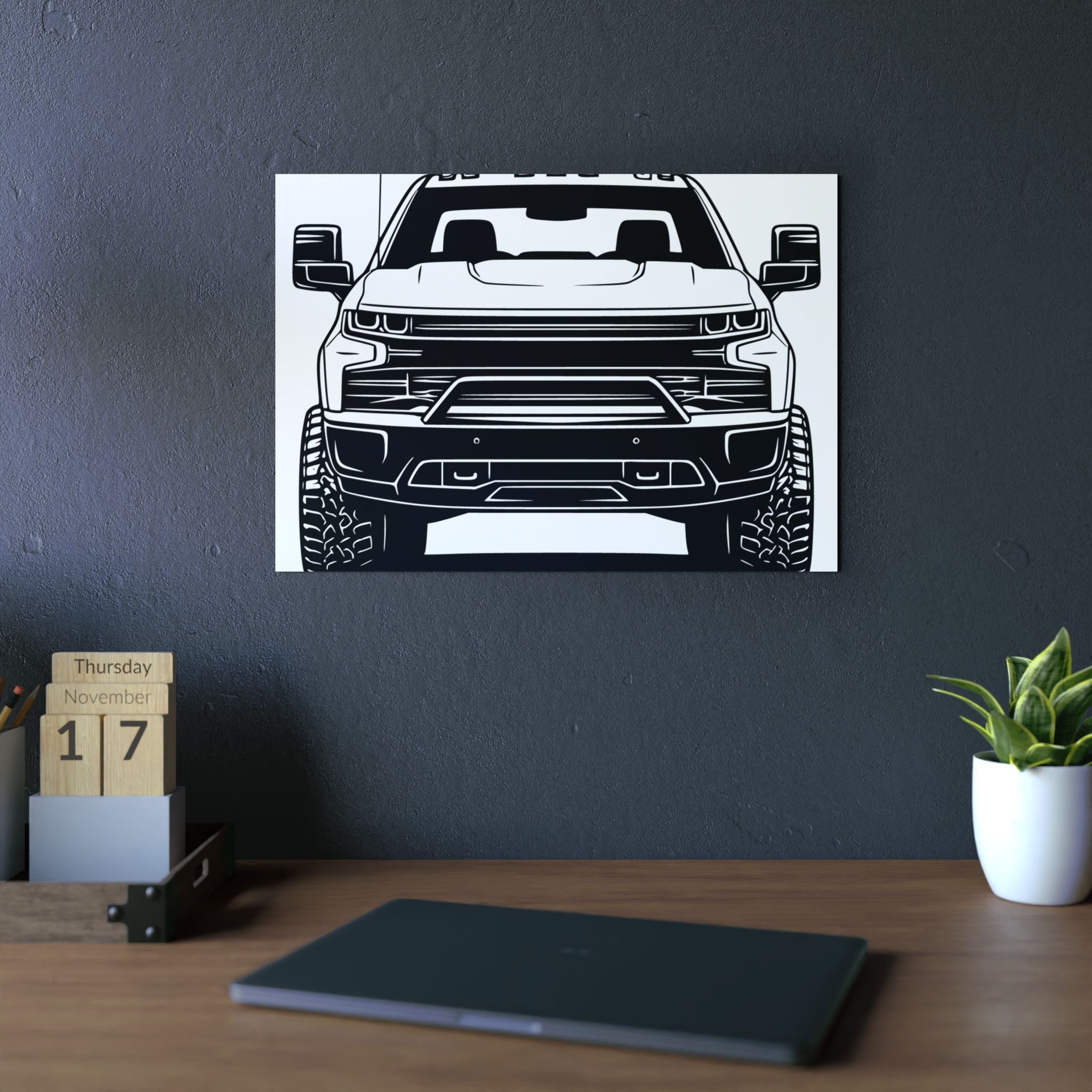 Chevy Silverado Trail Boss (2019+) Metal Wall Sign