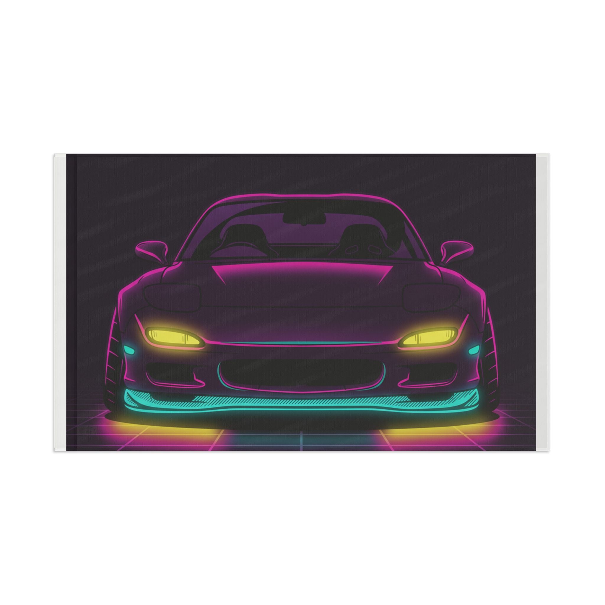 Mazda RX-7 FD Garage Flag
