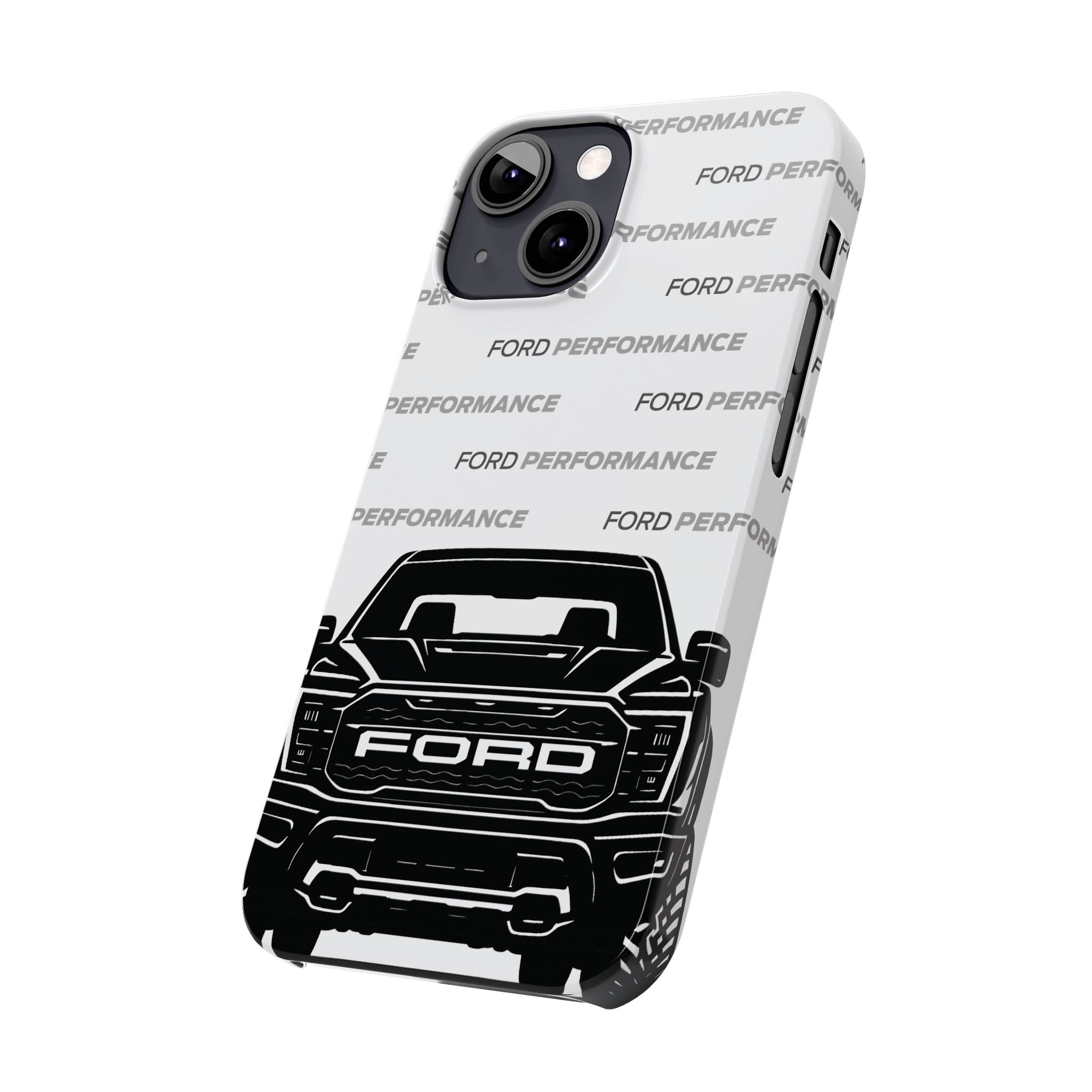 Ford Raptor (Gen 3) Slim Phone Case Greyscale