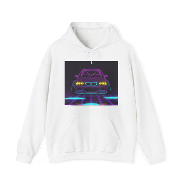 BMW E46 M3 (2000-06) Neon Synthwave Unisex Hoodie
