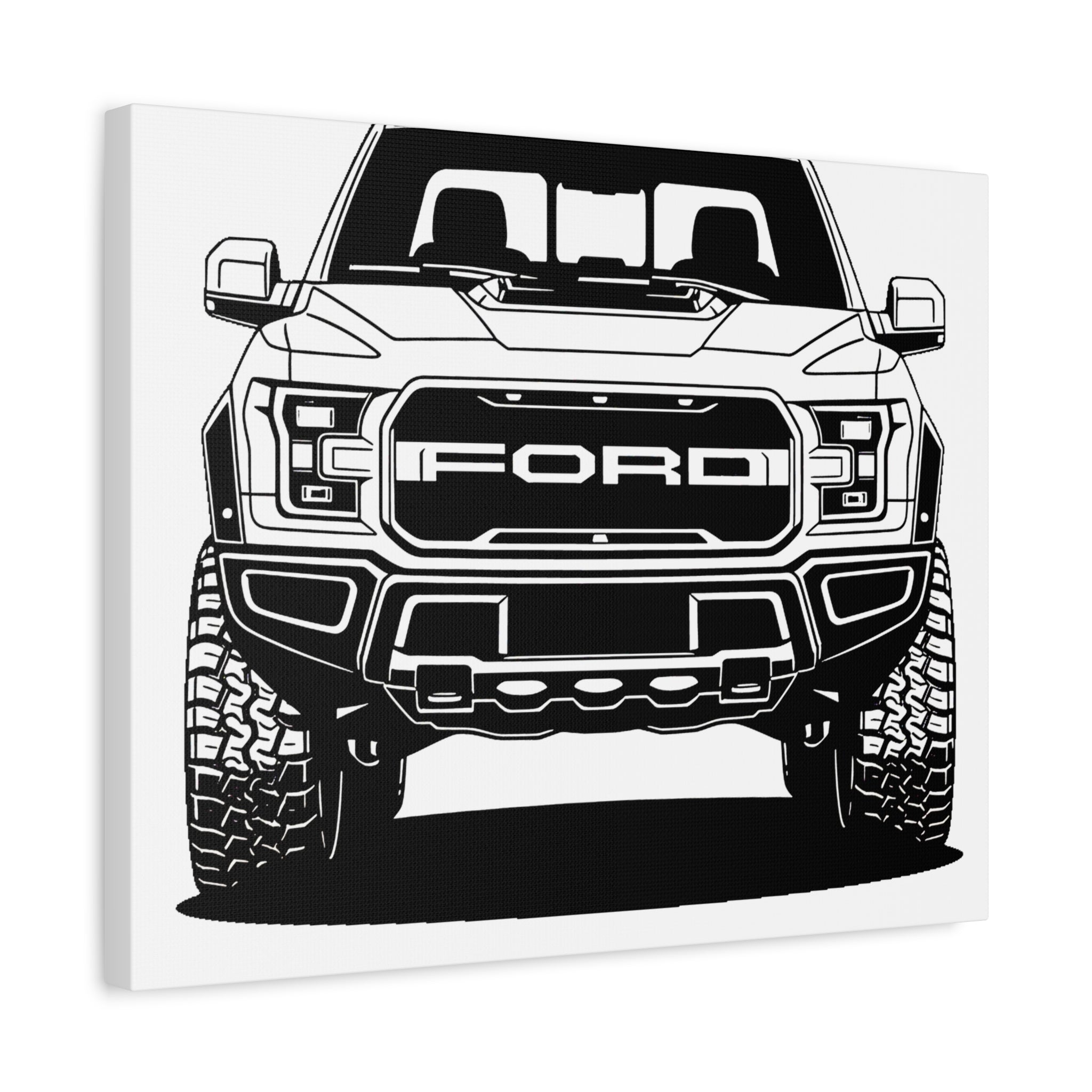 Ford F-150 Raptor Gen 2 Canvas Wall Art