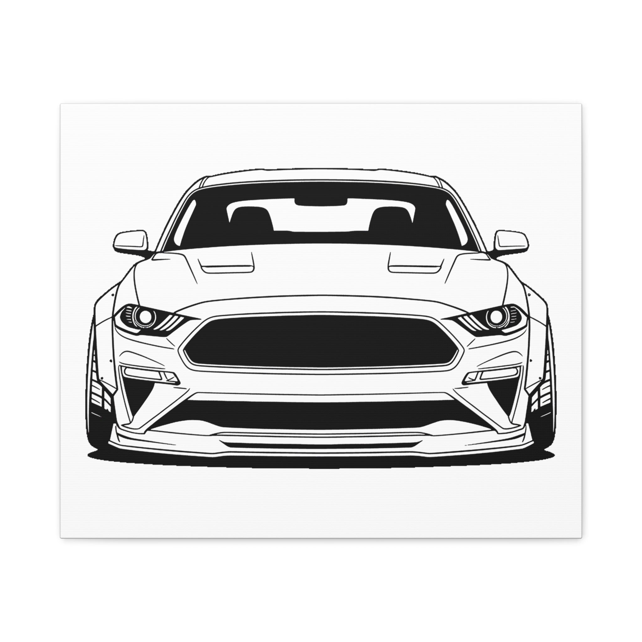 Ford Mustang GT (S650) Canvas Wall Art