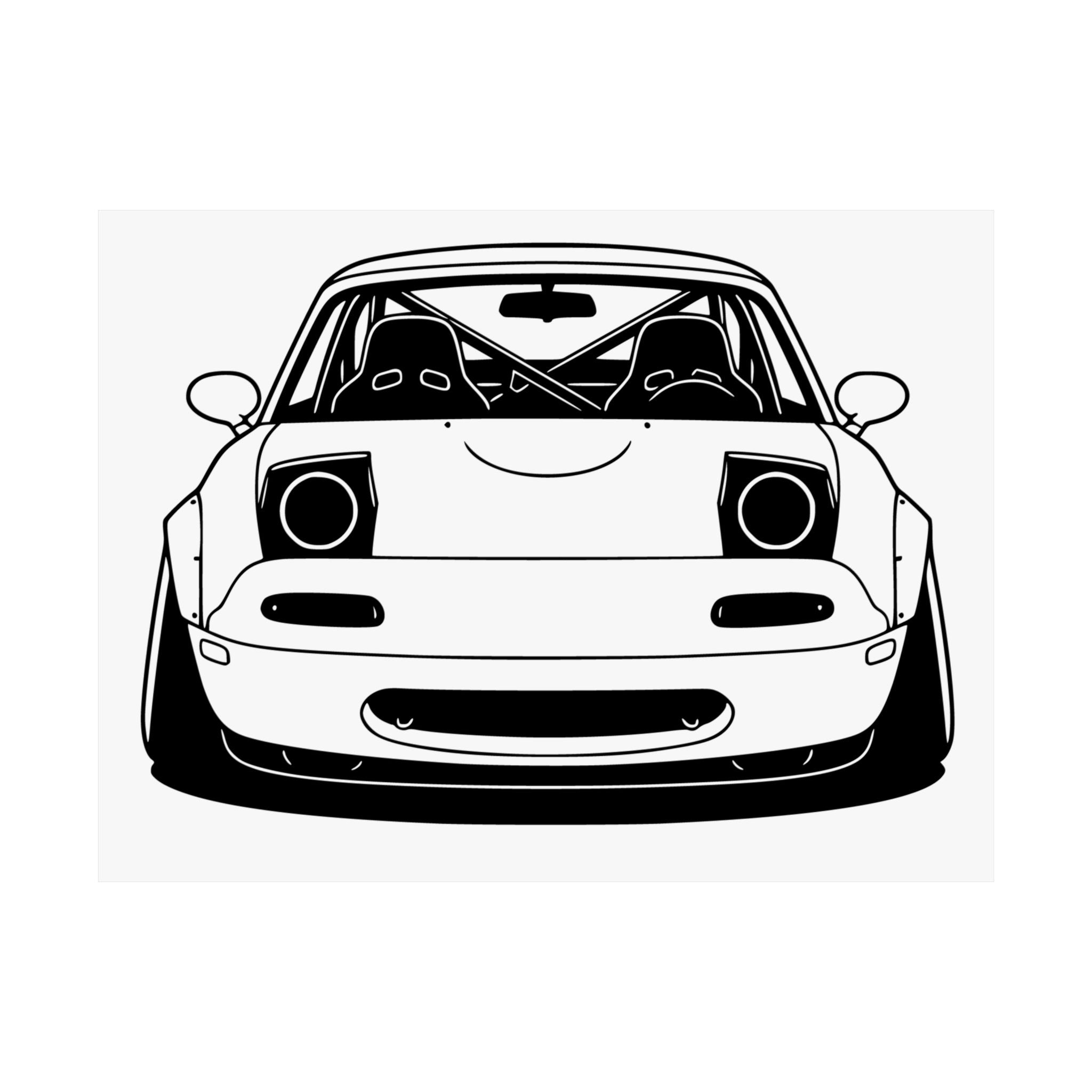 Mazda Miata NA (1989-97) Poster