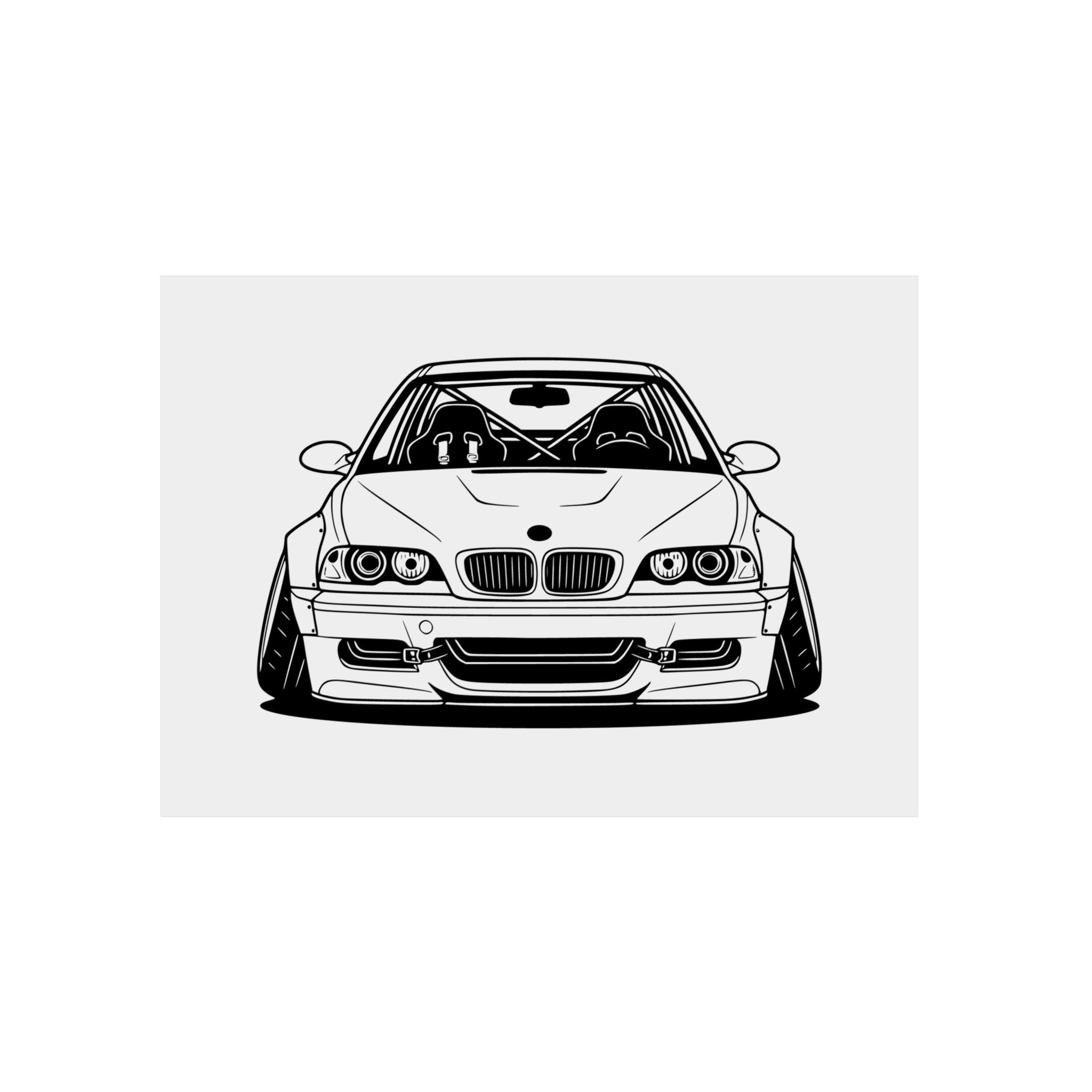 BMW E46 M3 (2000-06) Metal Wall Sign