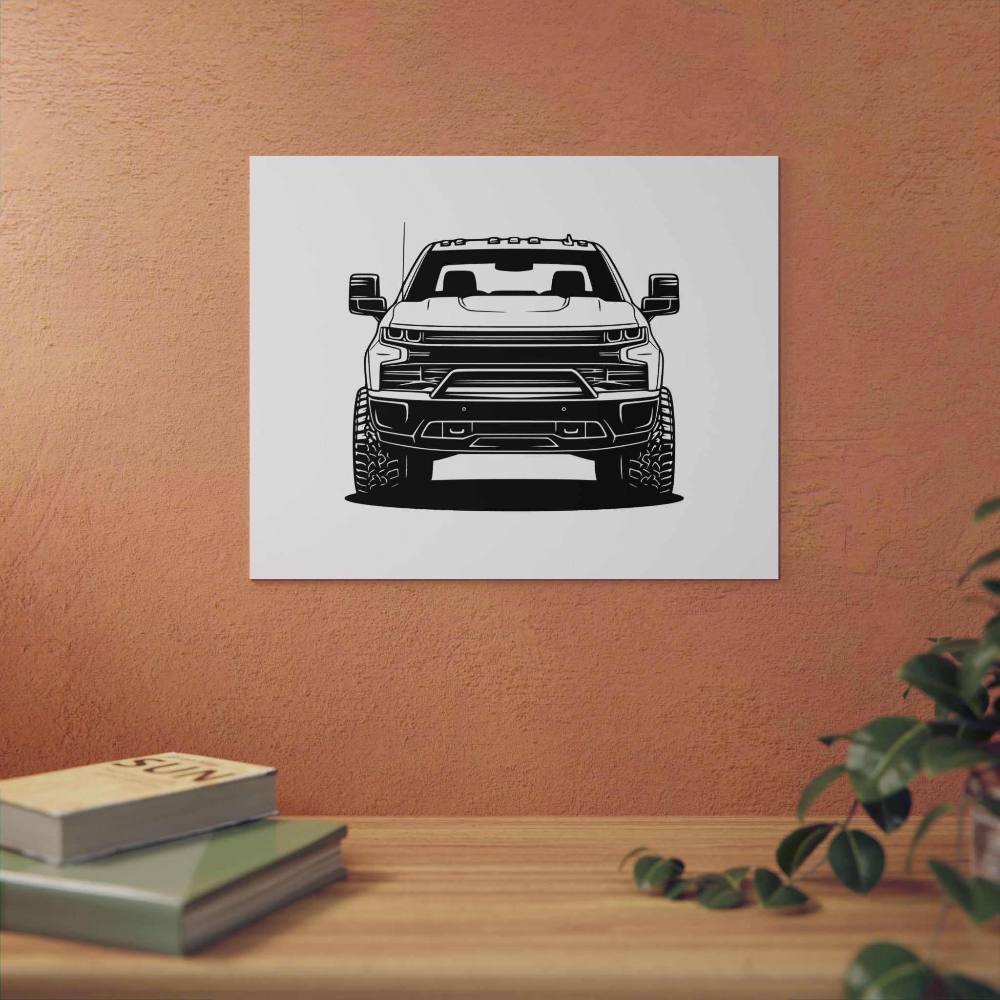 Chevy Silverado Trail Boss (2019+) Metal Wall Sign
