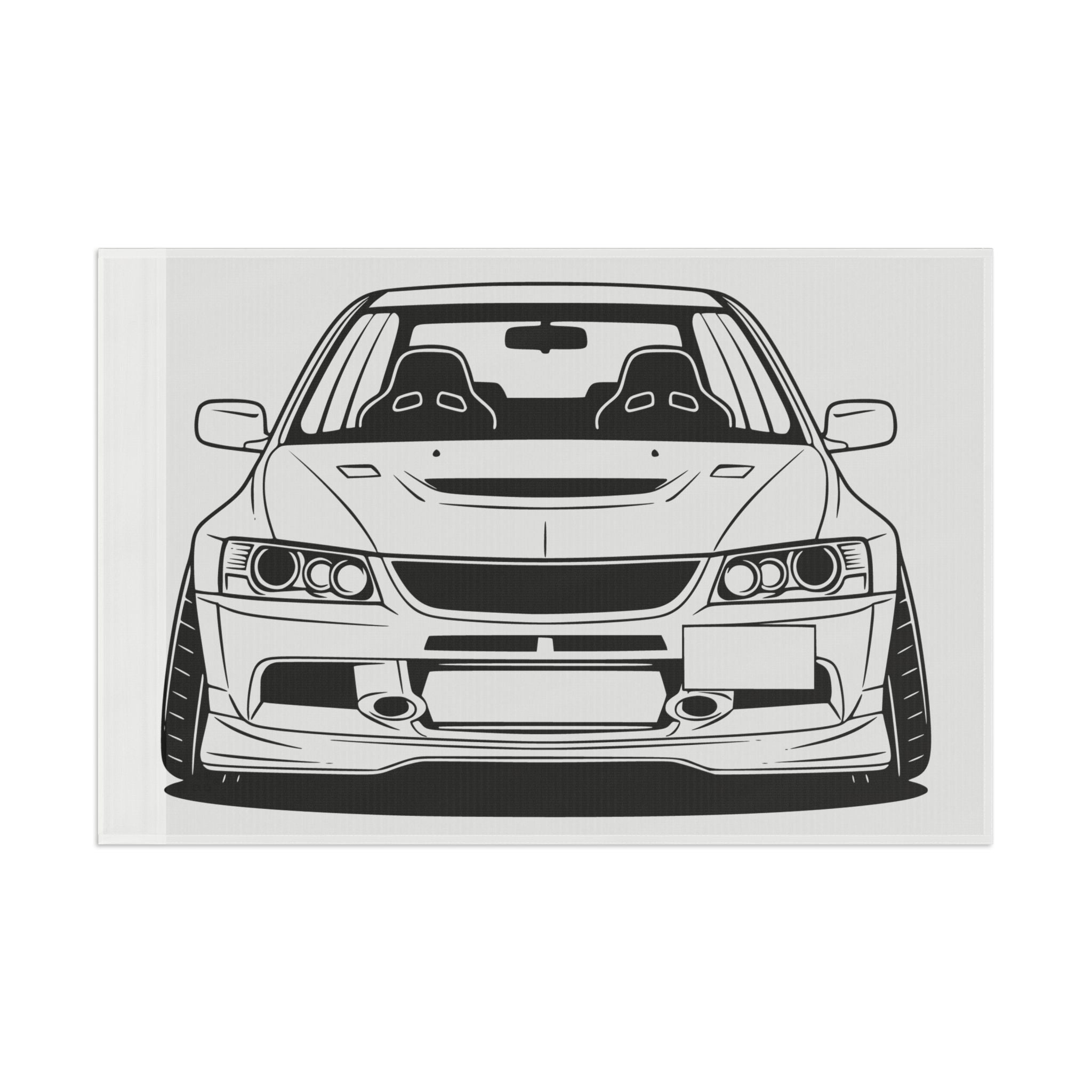 Mitsubishi Evo IX (2005-07) Garage Flag
