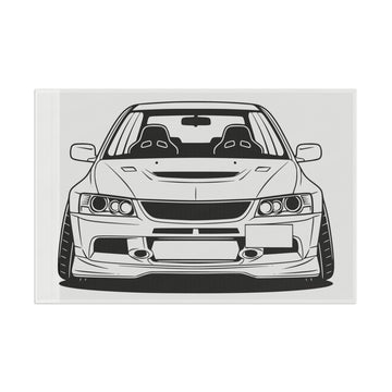 Mitsubishi Evo IX (2005-07) Garage Flag