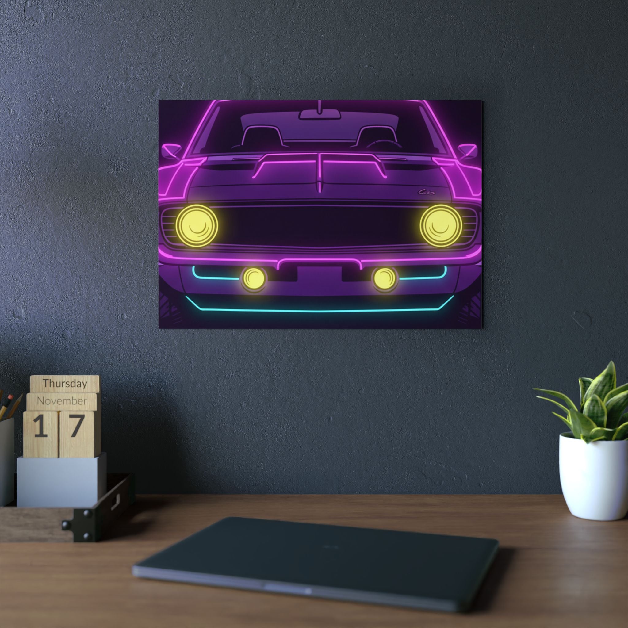 1969 Chevrolet Camaro SS Metal Wall Sign
