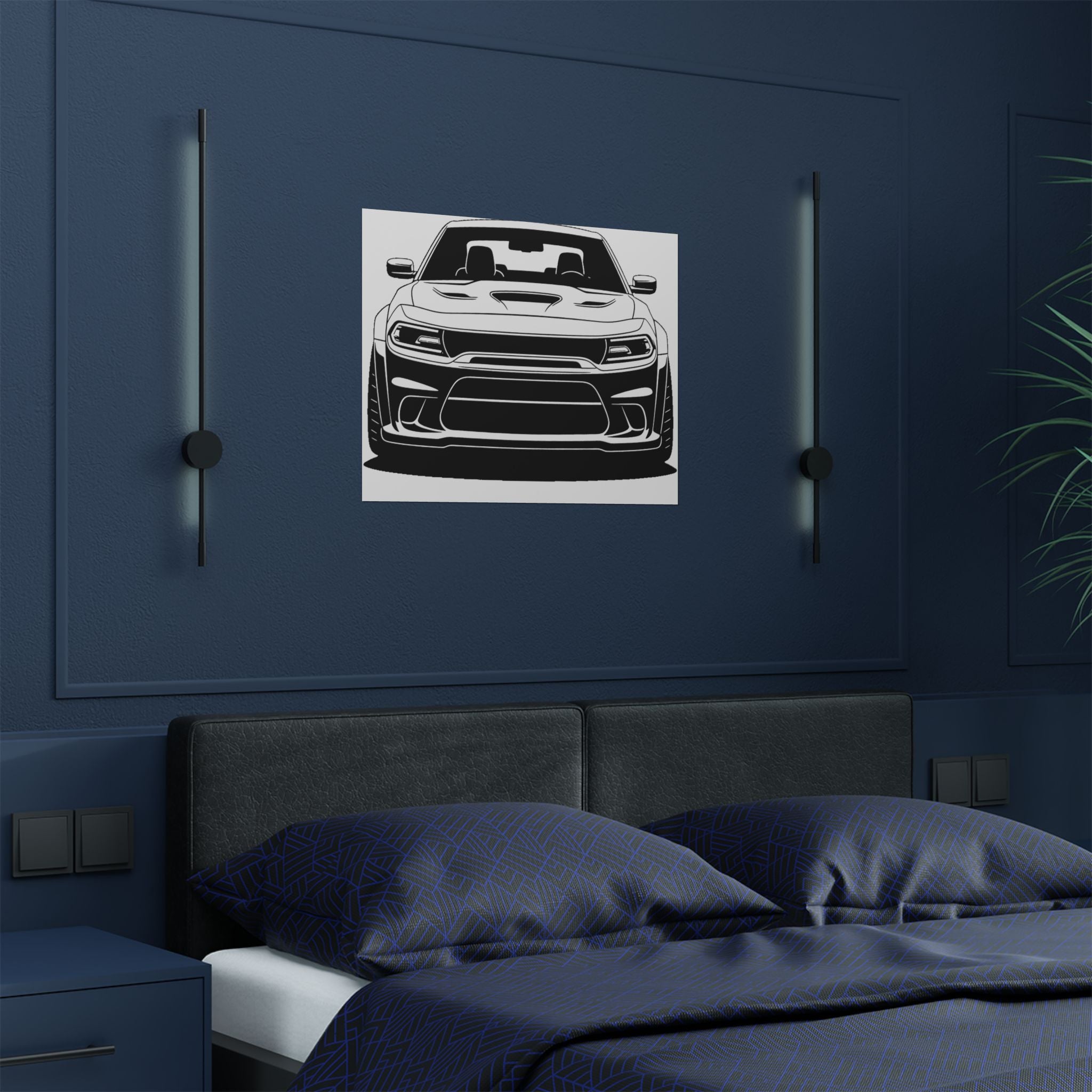 Dodge Challenger SRT Hellcat Poster