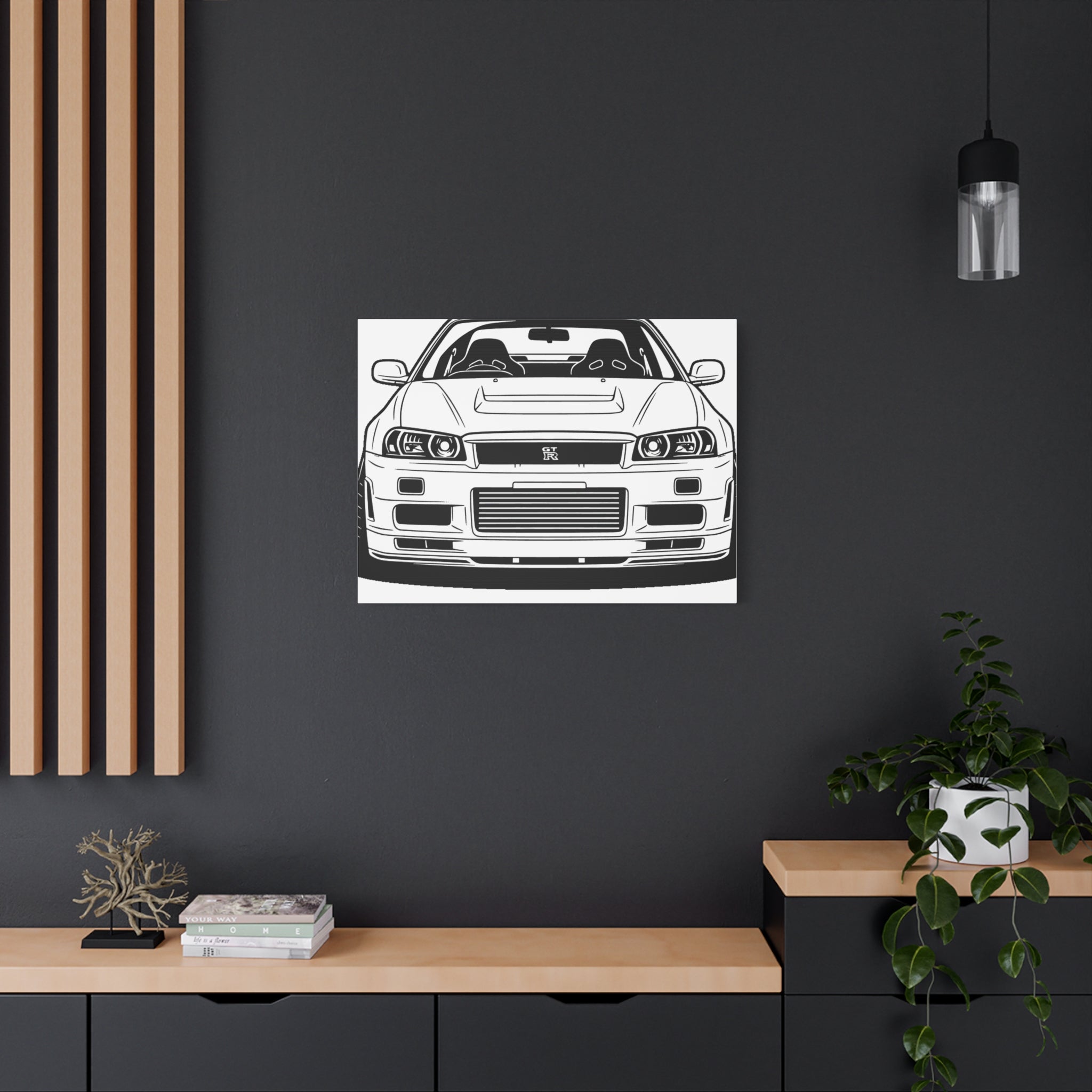 Nissan GT-R Canvas Wall Art