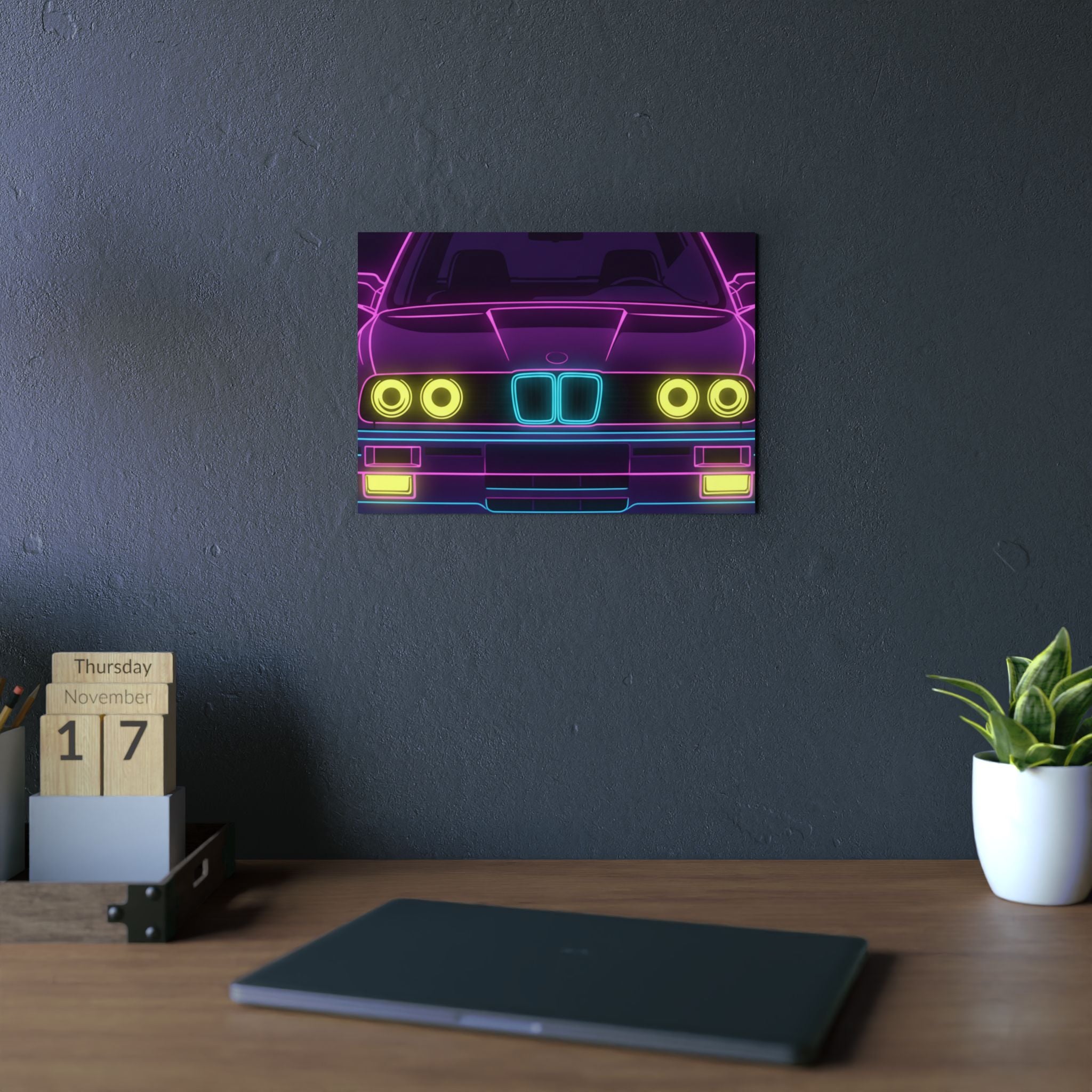 BMW E30 Metal Wall Sign
