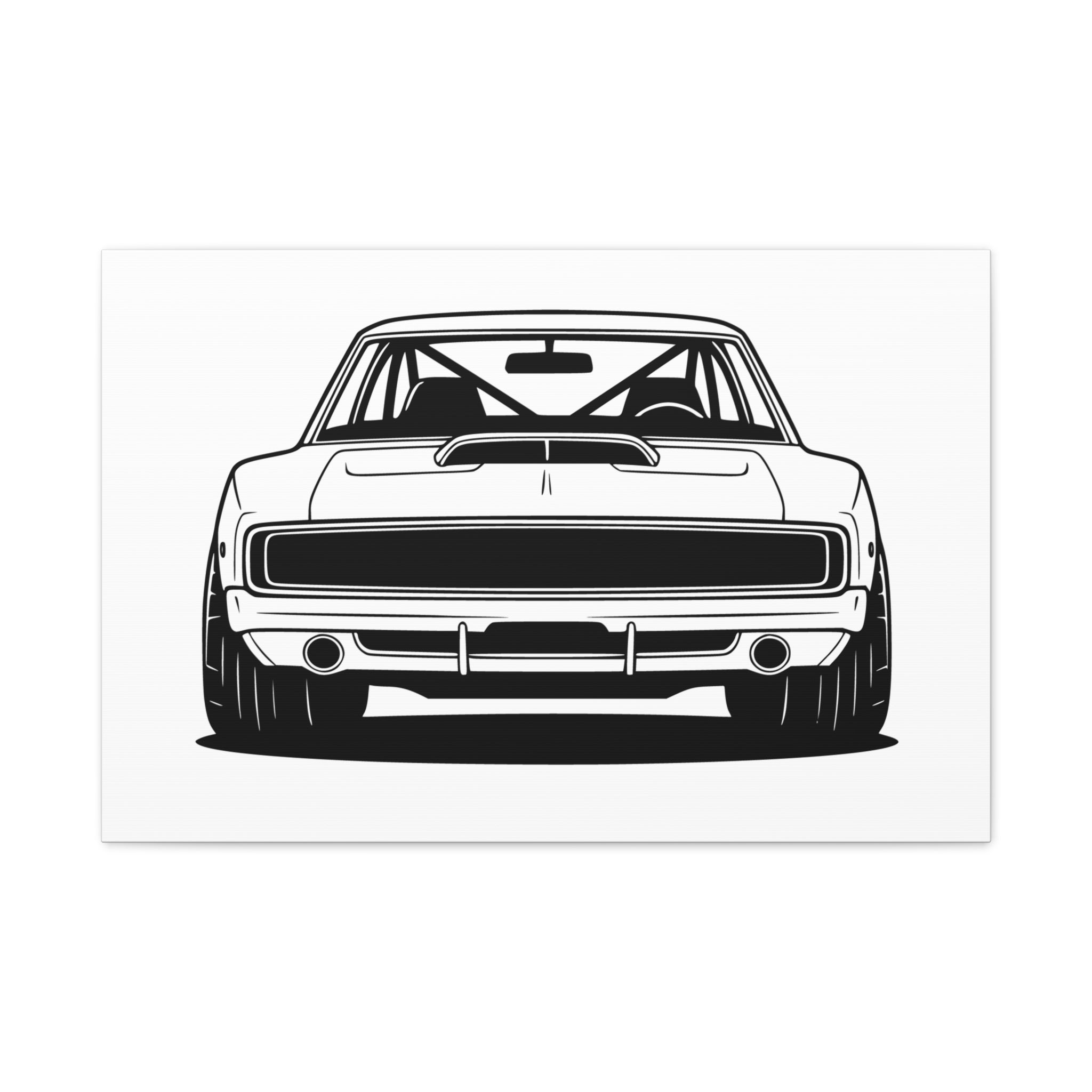 Dodge Charger R/T (1968-70) Canvas Wall Art