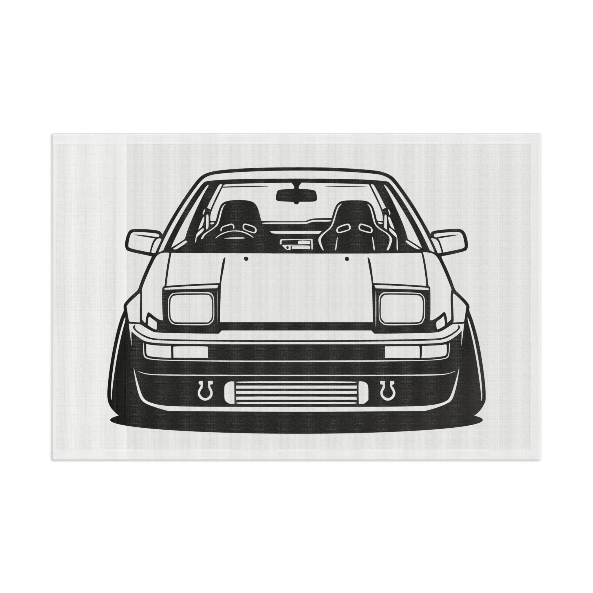Toyota AE86 (1983-87) Garage Flag