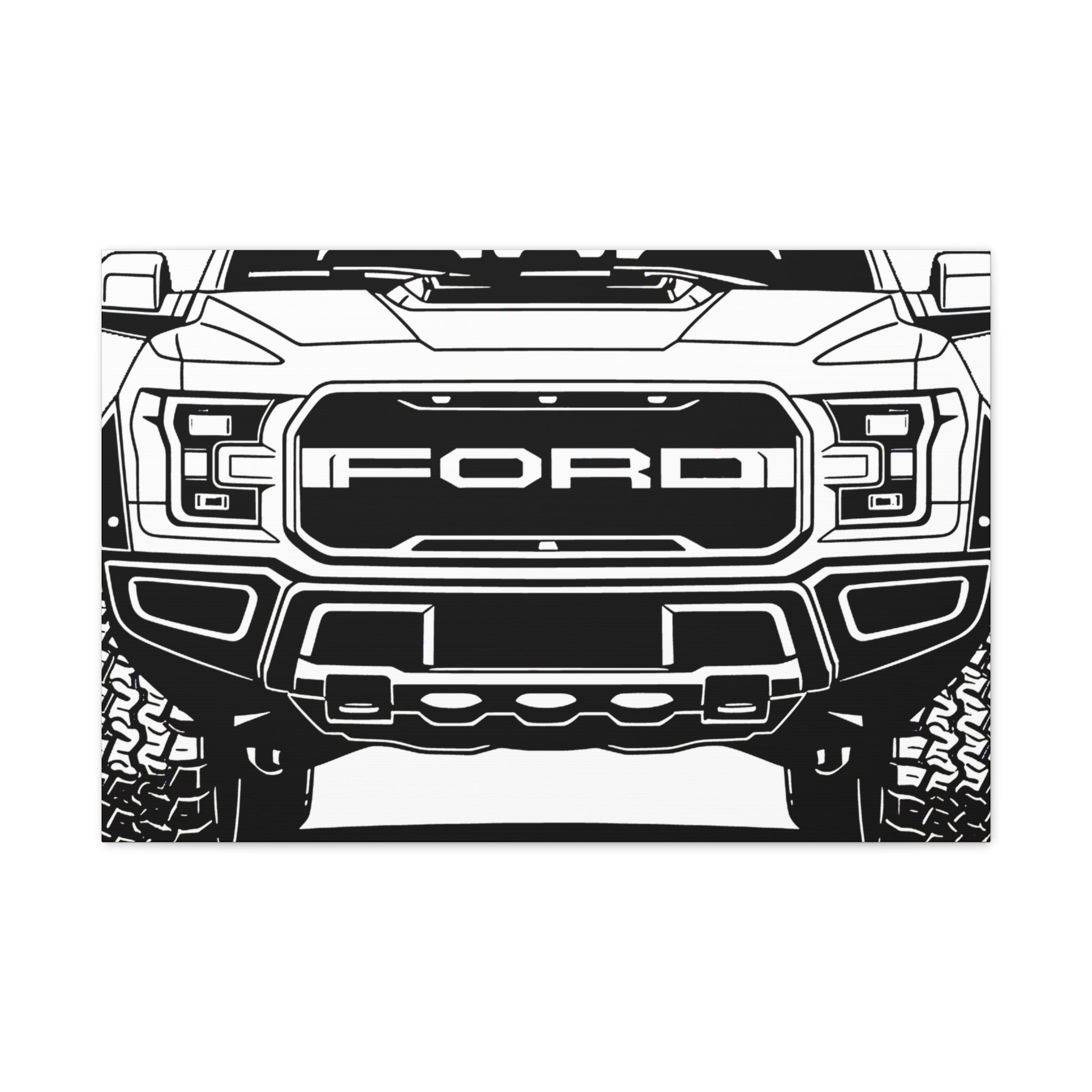 Ford F-150 Raptor Gen 2 Canvas Wall Art